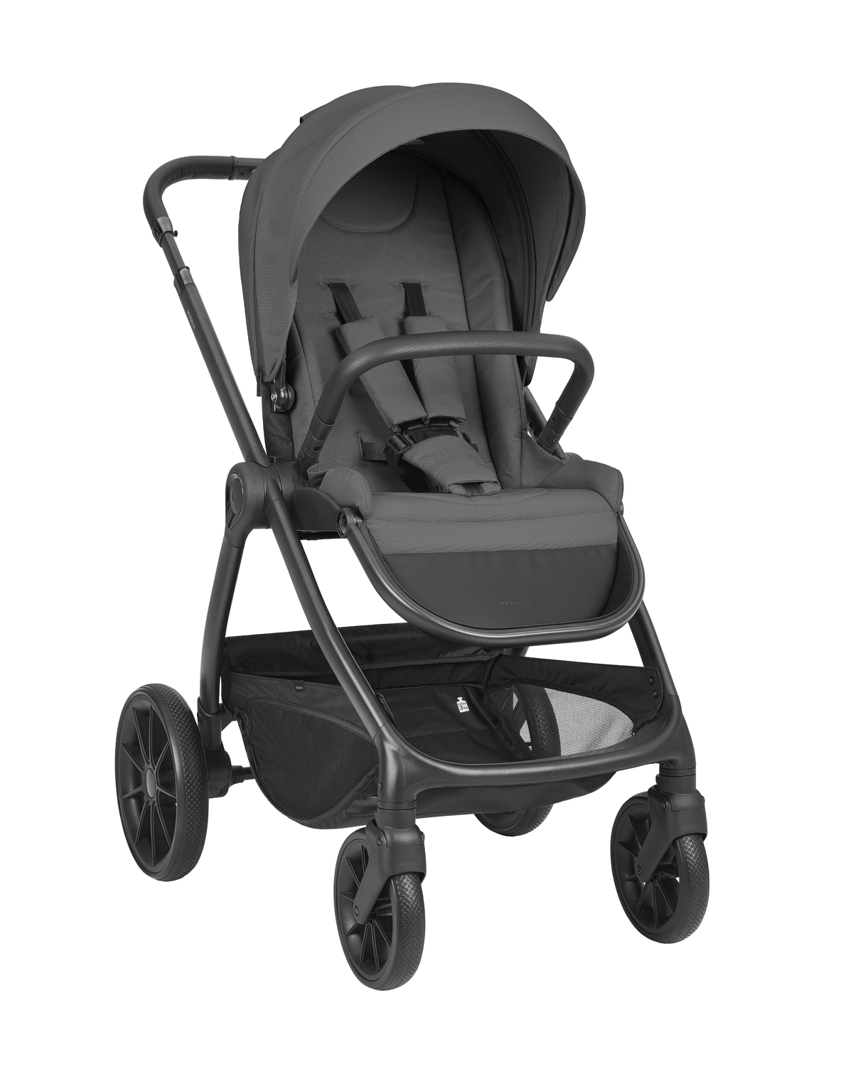 Carrito de bebé 3en1 con capazo Modena Gris Oscuro 2027
