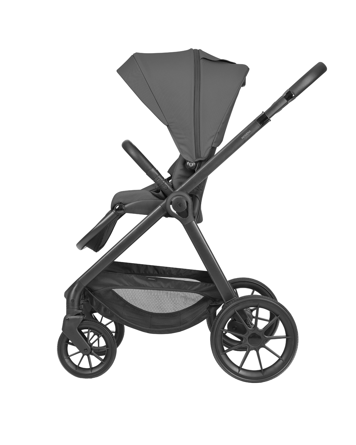 Carrito de bebé 3en1 con capazo Modena Gris Oscuro 2027