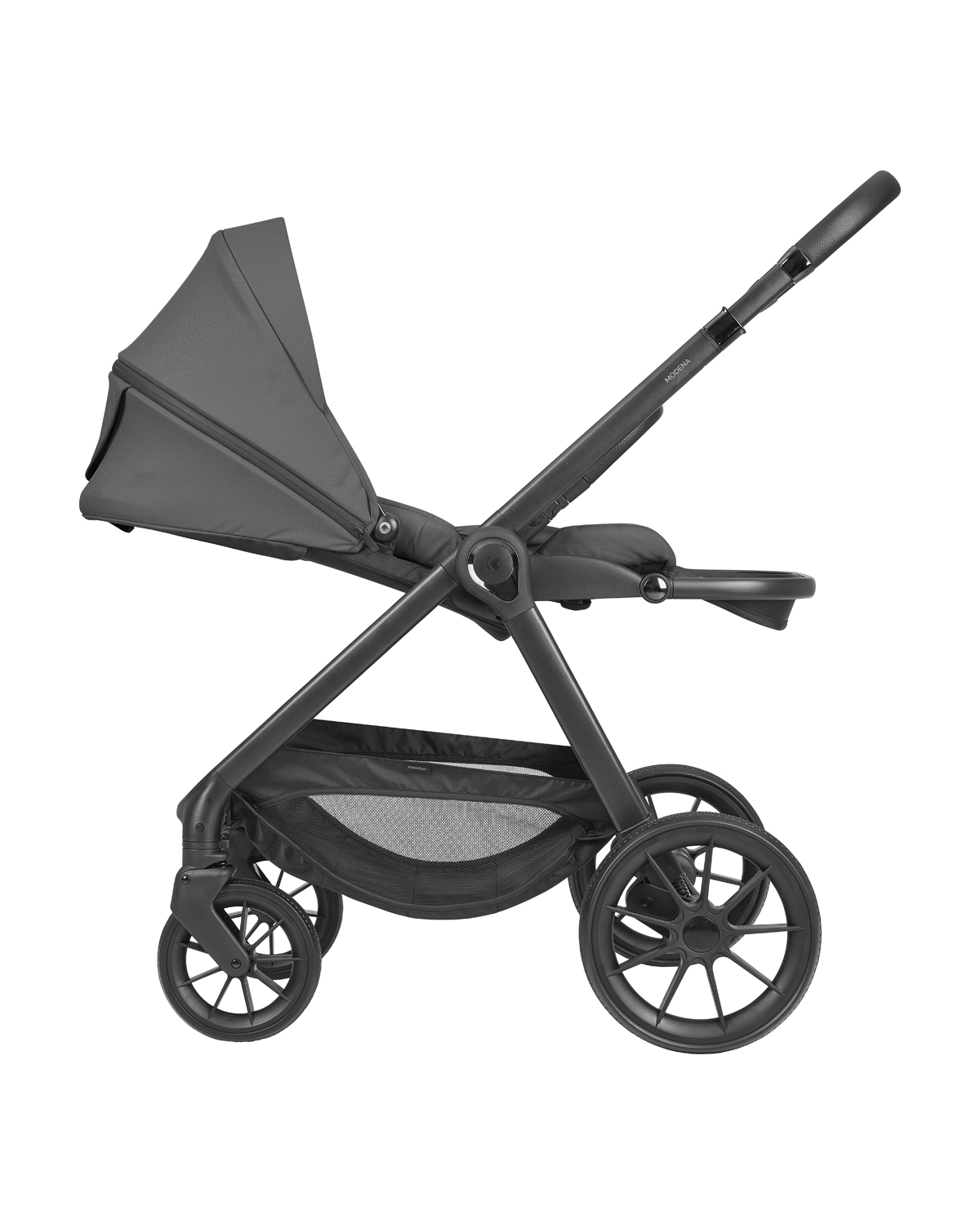 Carrito de bebé 3en1 con capazo Modena Gris Oscuro 2027