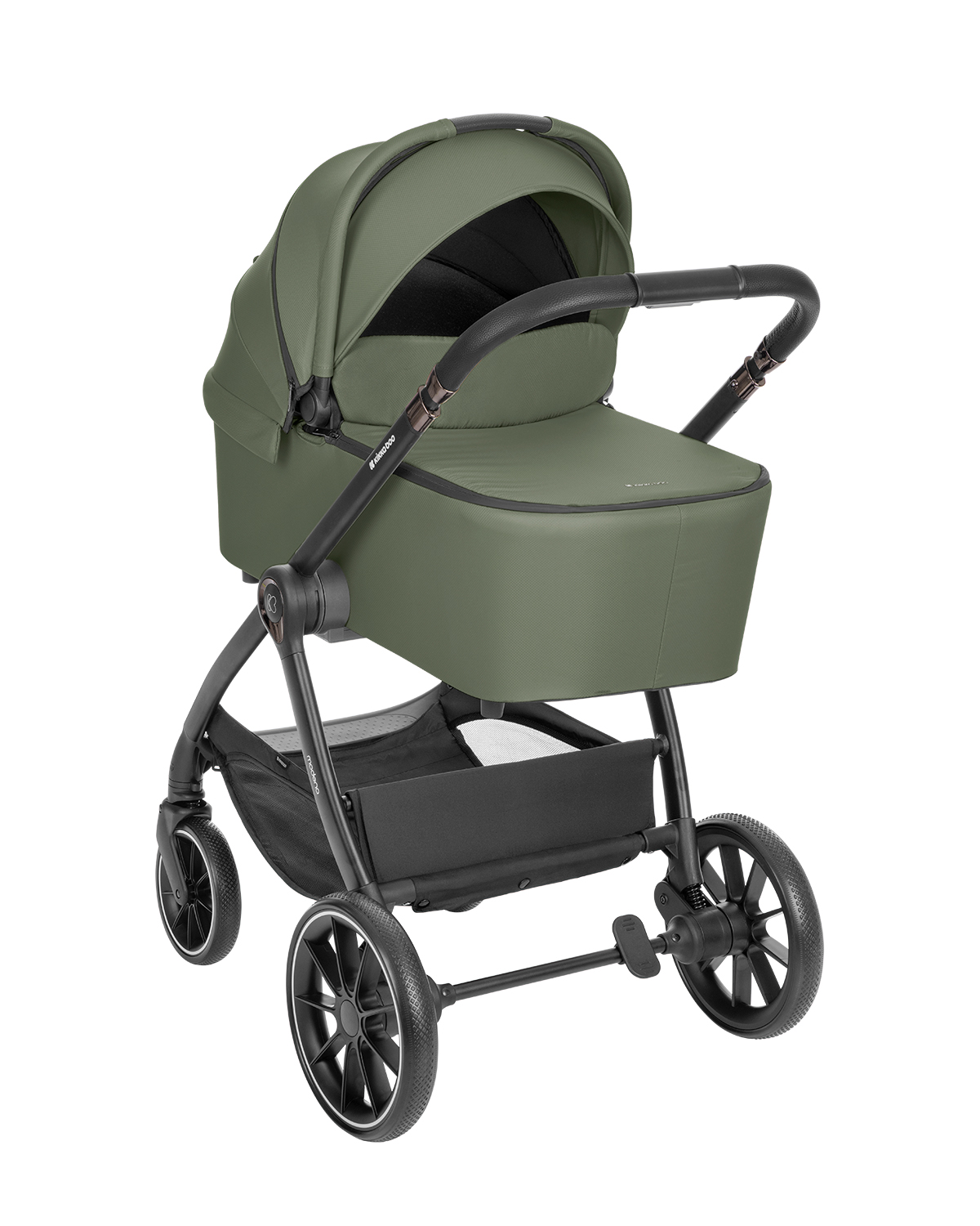 Carrito de bebé 3en1 con capazo Modena Verde Militar