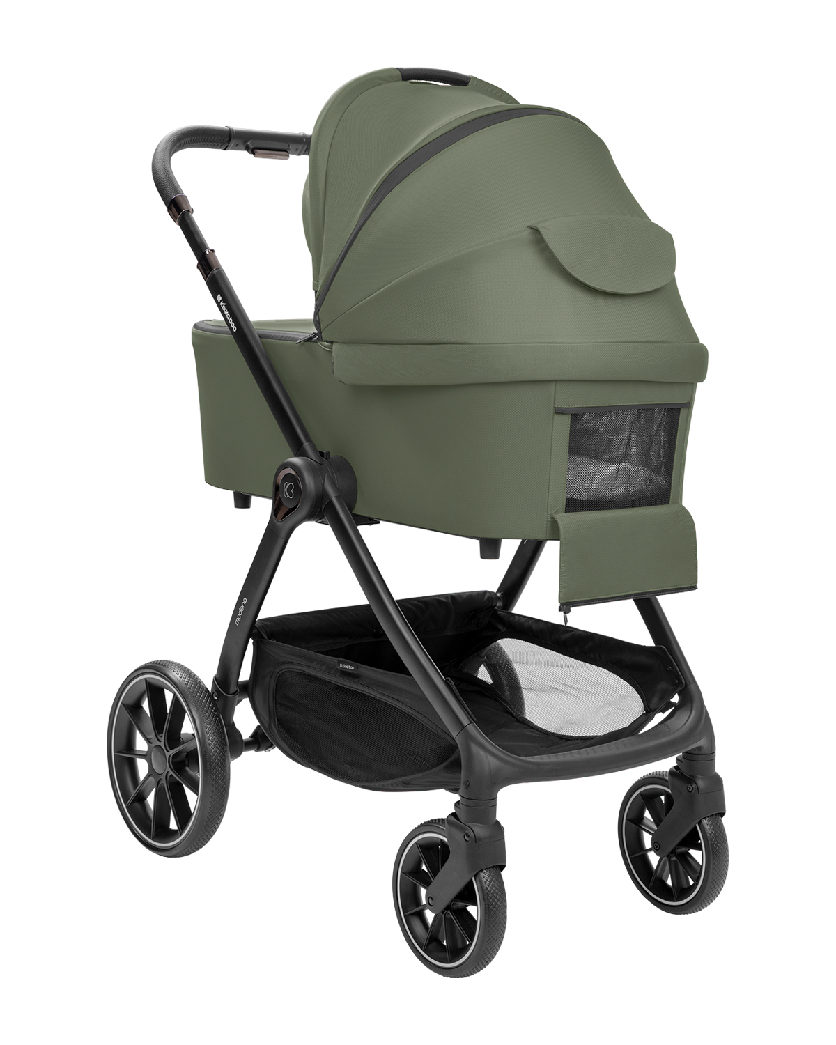 Carrito de bebé 3en1 con capazo Modena Verde Militar