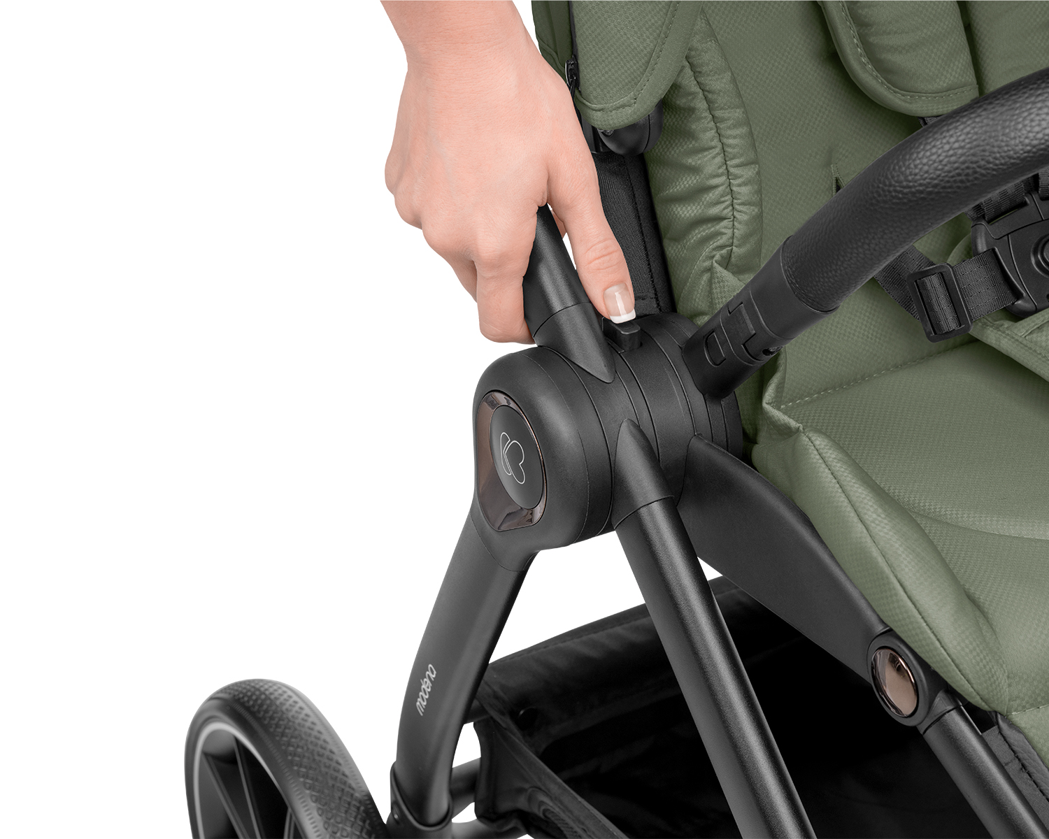 Carrito de bebé 3en1 con capazo Modena Verde Militar