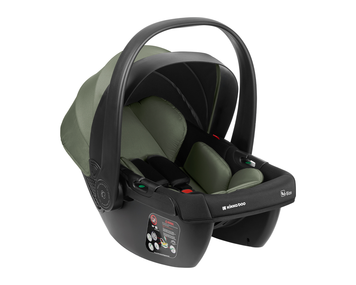 Carrito de bebé 3en1 con capazo Modena Verde Militar