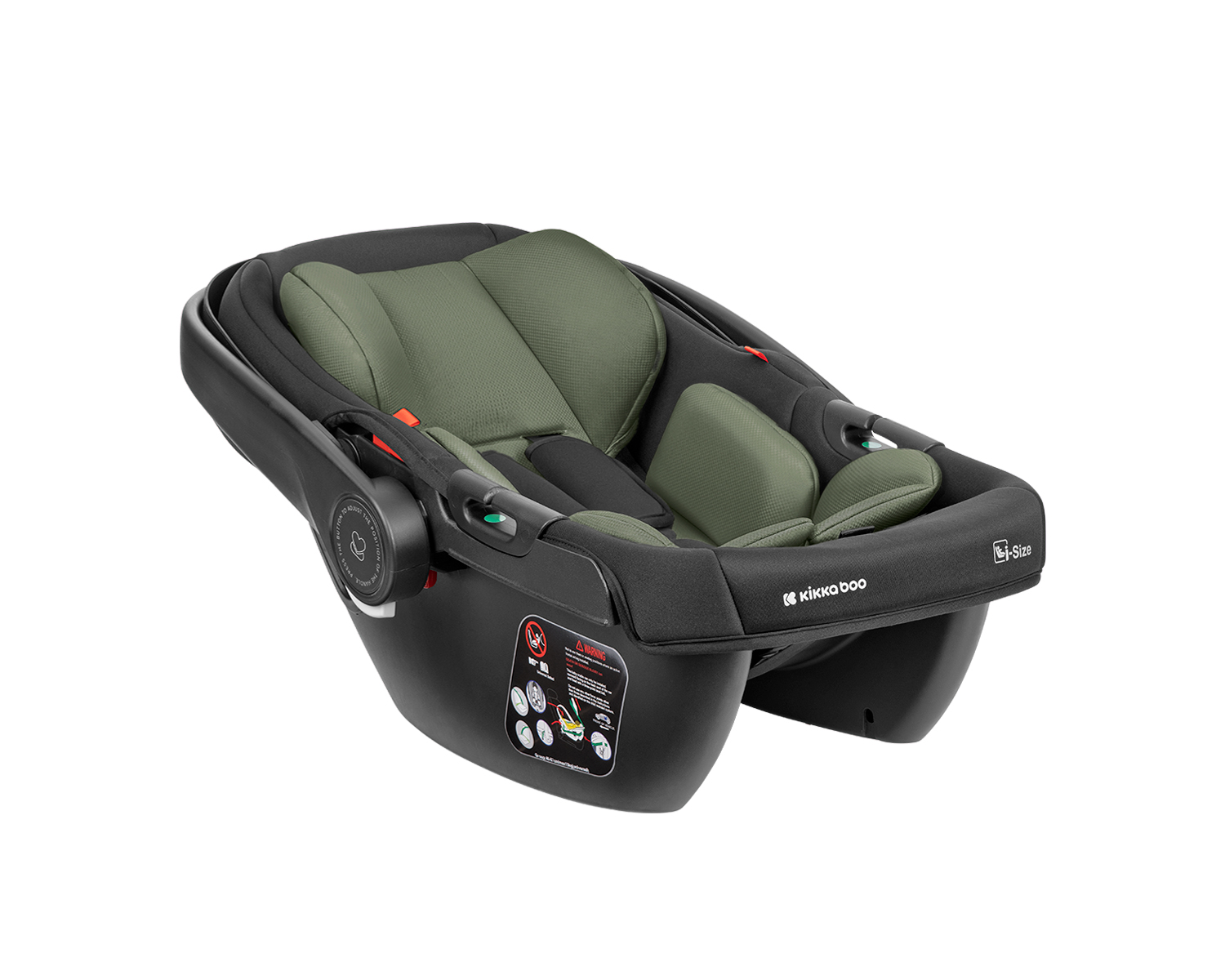 Carrito de bebé 3en1 con capazo Modena Verde Militar
