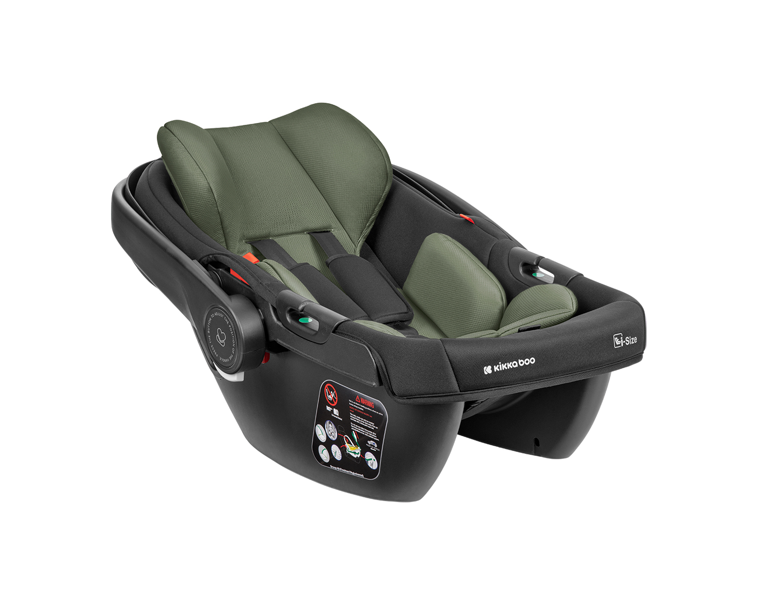 Carrito de bebé 3en1 con capazo Modena Verde Militar