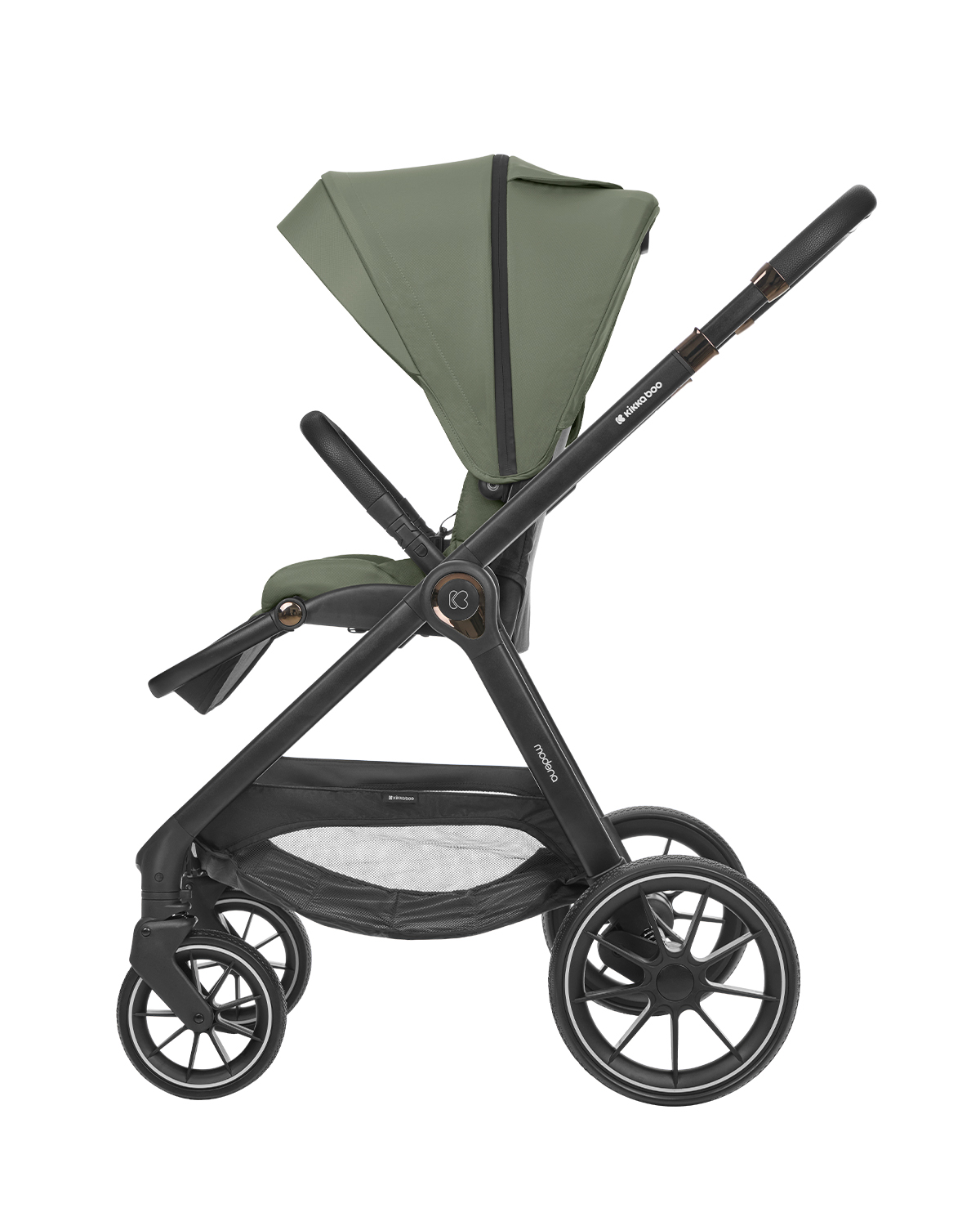 Carrito de bebé 3en1 con capazo Modena Verde Militar