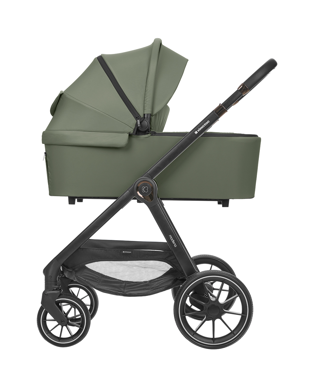 Carrito de bebé 3en1 con capazo Modena Verde Militar