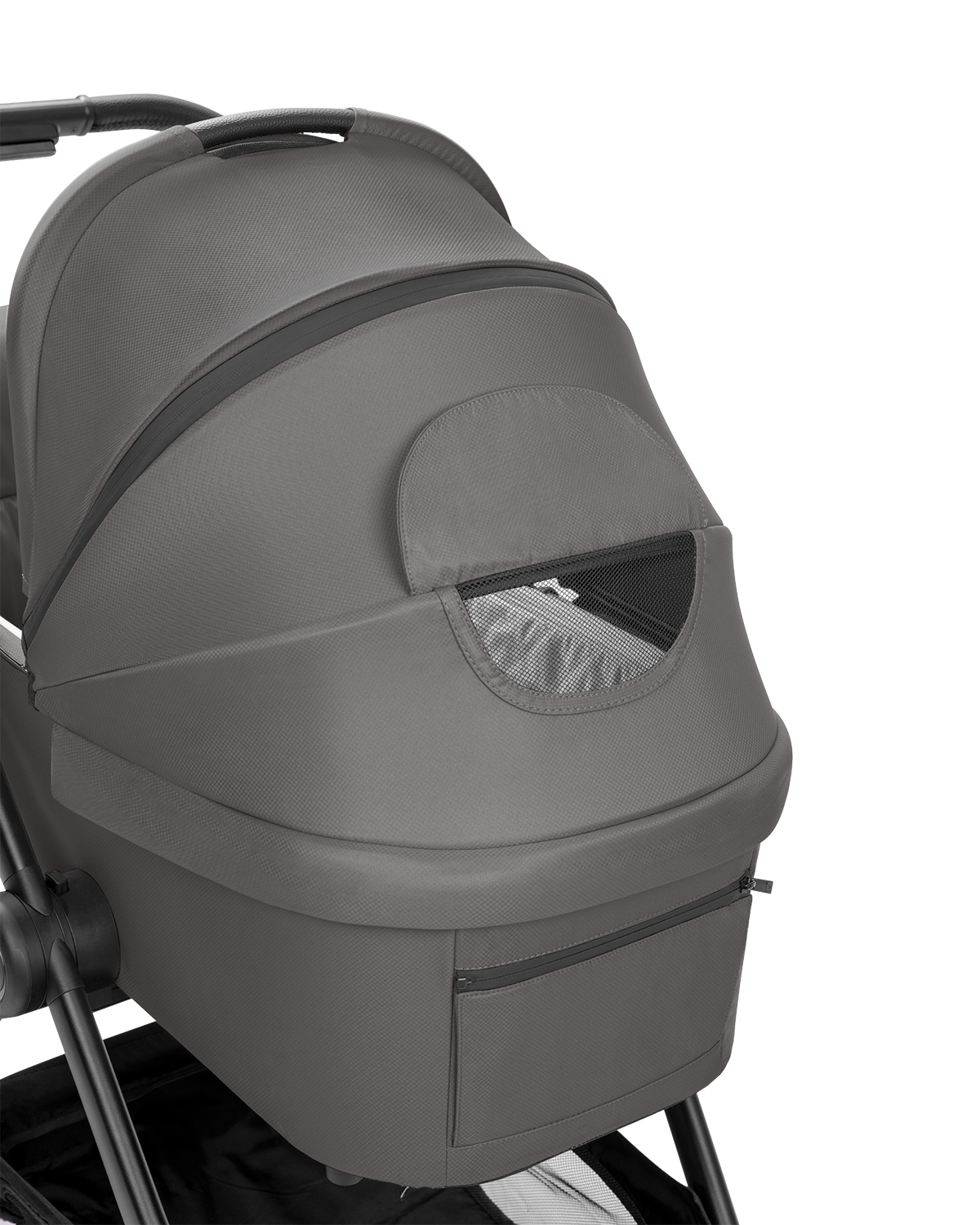 Carrito de bebé 3en1 con capazo Modena Gris Oscuro