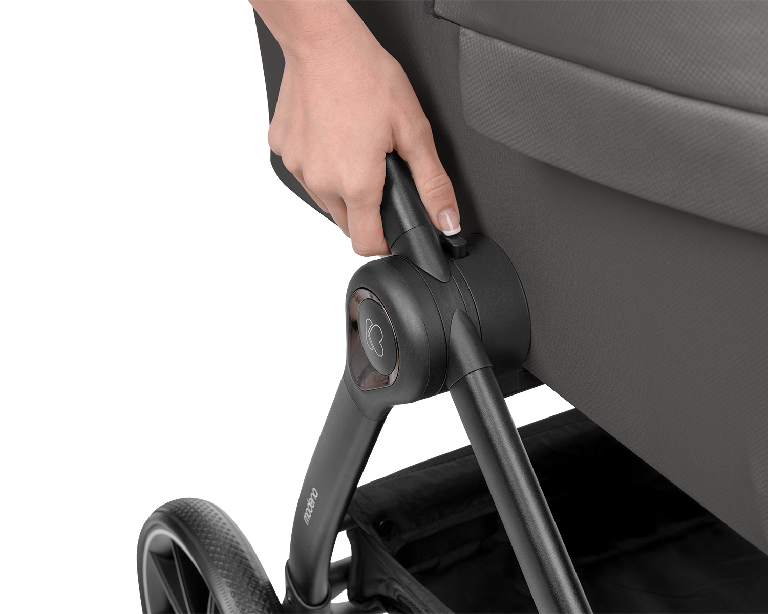 Carrito de bebé 3en1 con capazo Modena Gris Oscuro