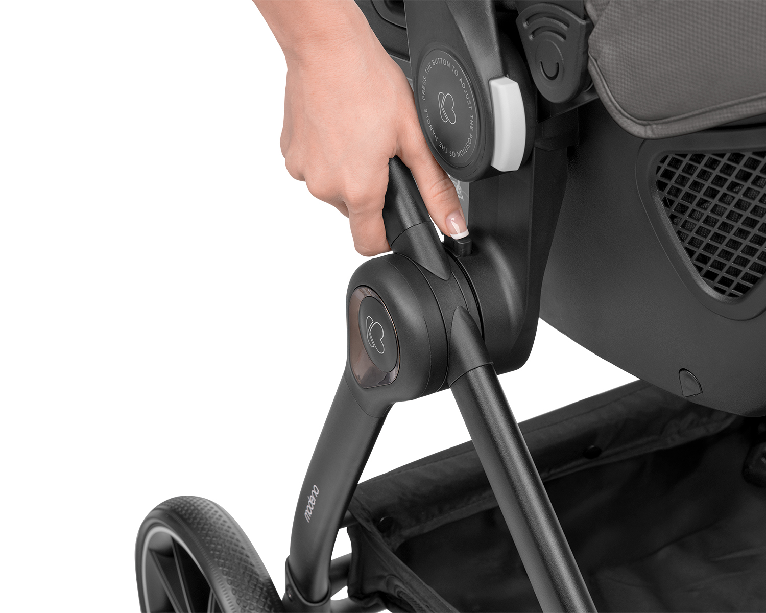 Carrito de bebé 3en1 con capazo Modena Gris Oscuro