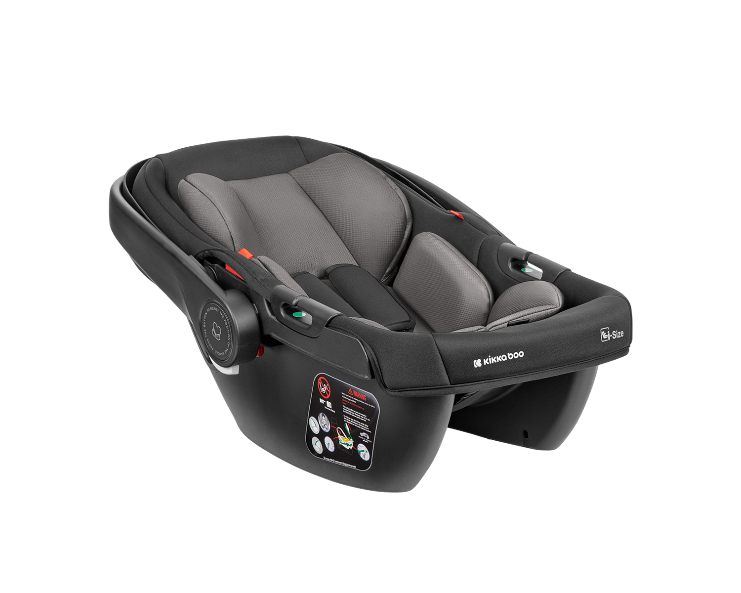 Carrito de bebé 3en1 con capazo Modena Gris Oscuro