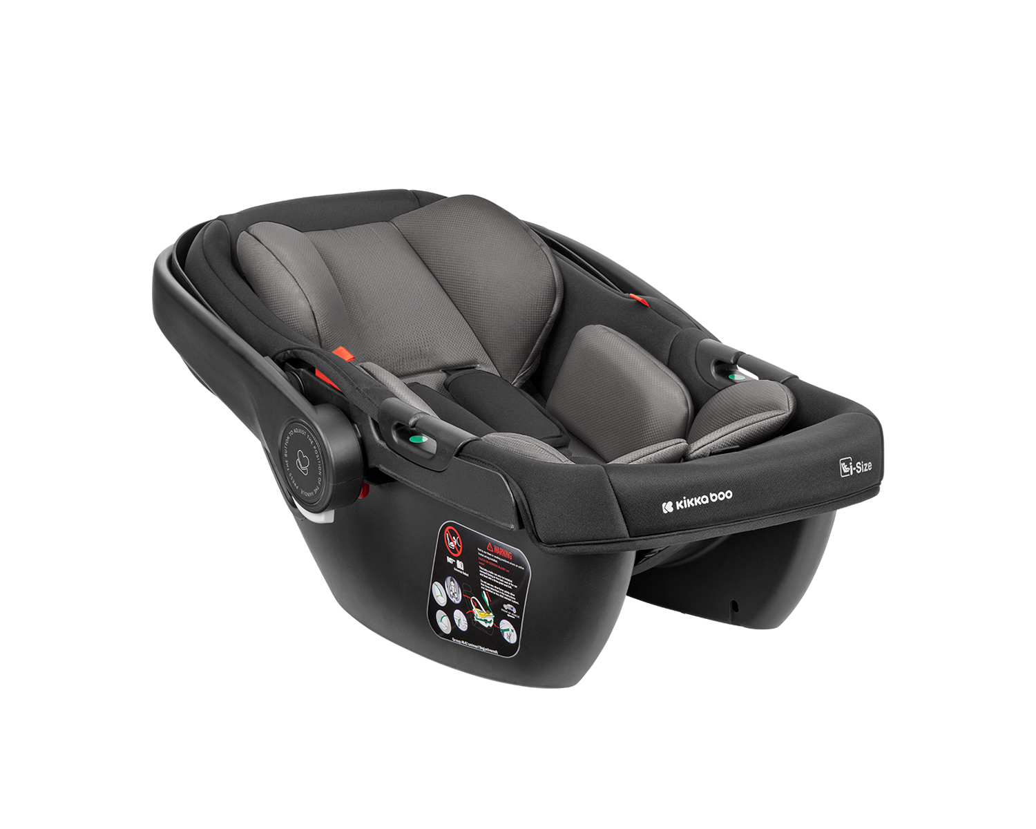 Carrito de bebé 3en1 con capazo Modena Gris Oscuro