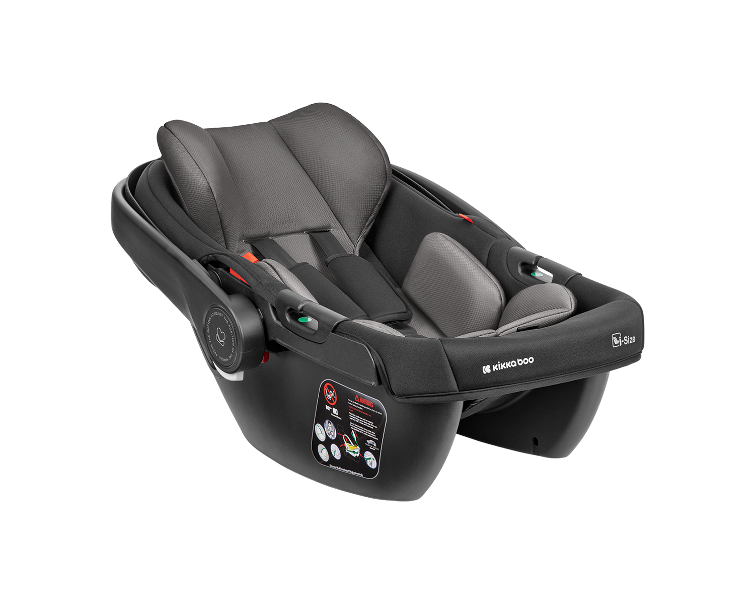 Carrito de bebé 3en1 con capazo Modena Gris Oscuro