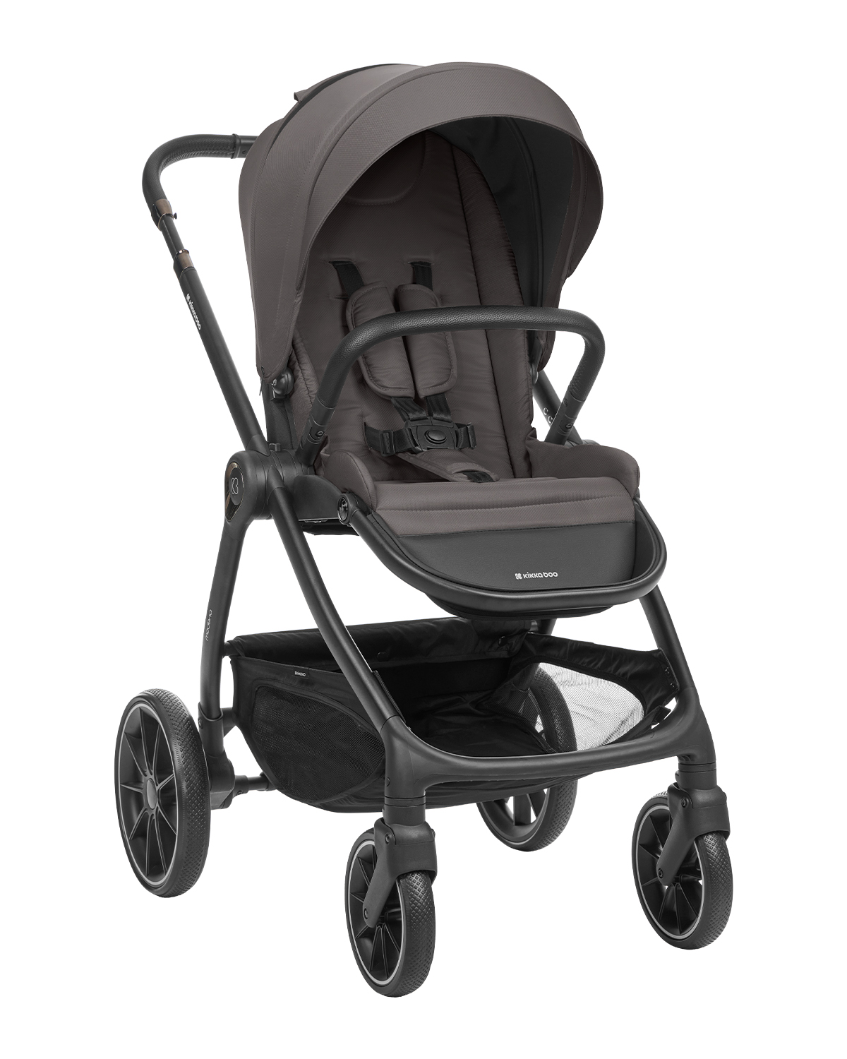 Carrito de bebé 3en1 con capazo Modena Gris Oscuro
