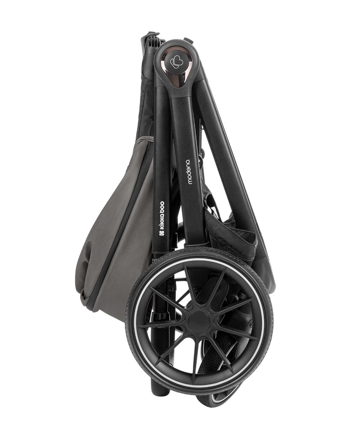 Carrito de bebé 3en1 con capazo Modena Gris Oscuro