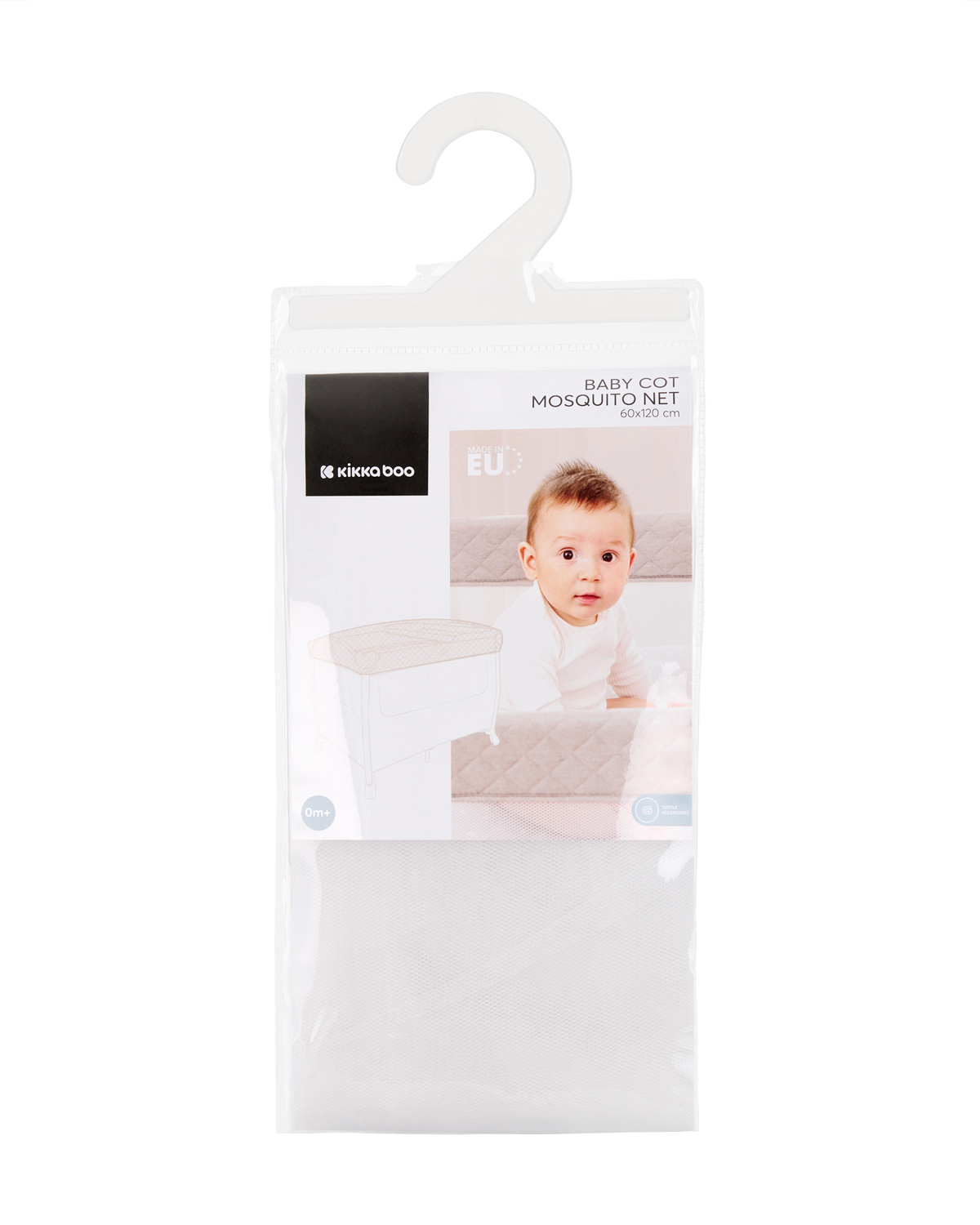 Mosquitera para cuna 60x120cm Blanco