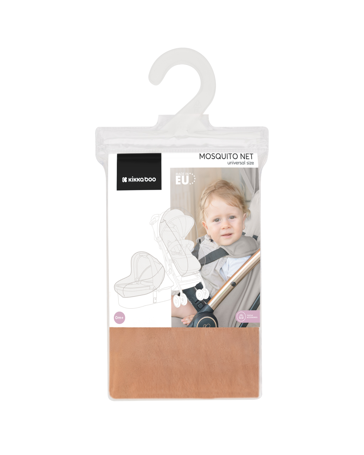 Mosquitera para carrito de bebé Beige