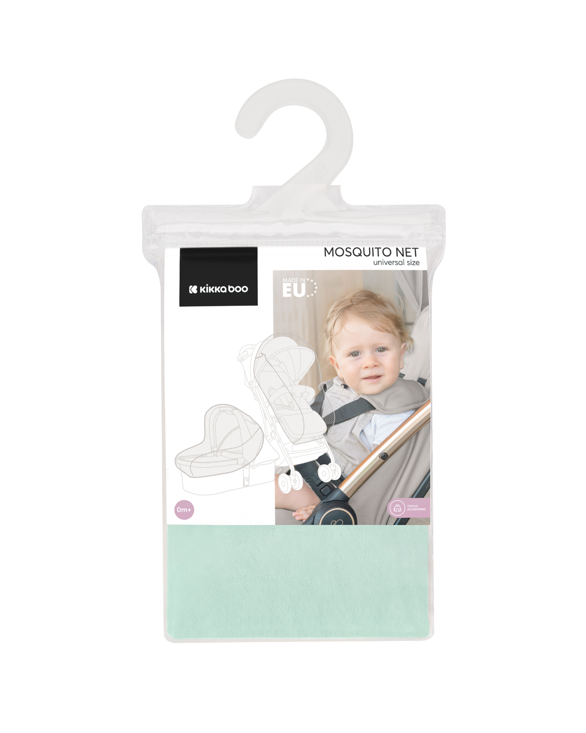 Mosquitera para carrito de bebé Menta