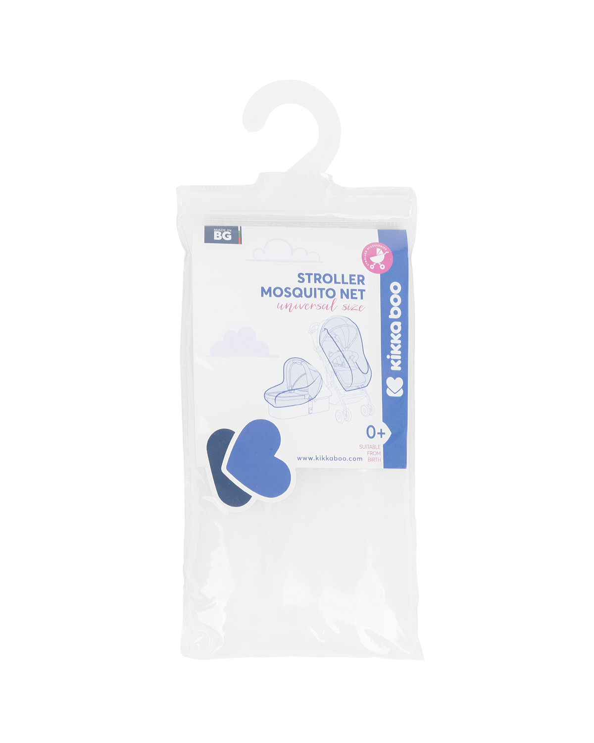 Mosquitera para carrito de bebé Blanco