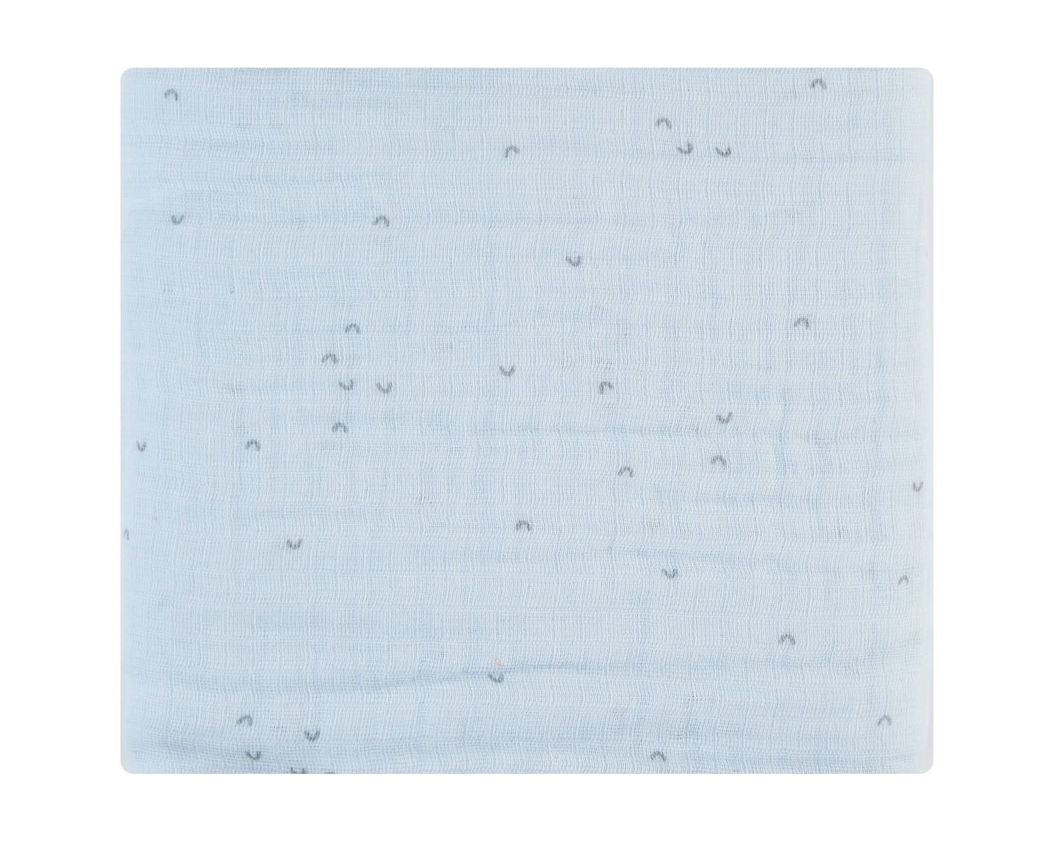 Manta de muselina doble capa 100x100 cm Stripy Friends