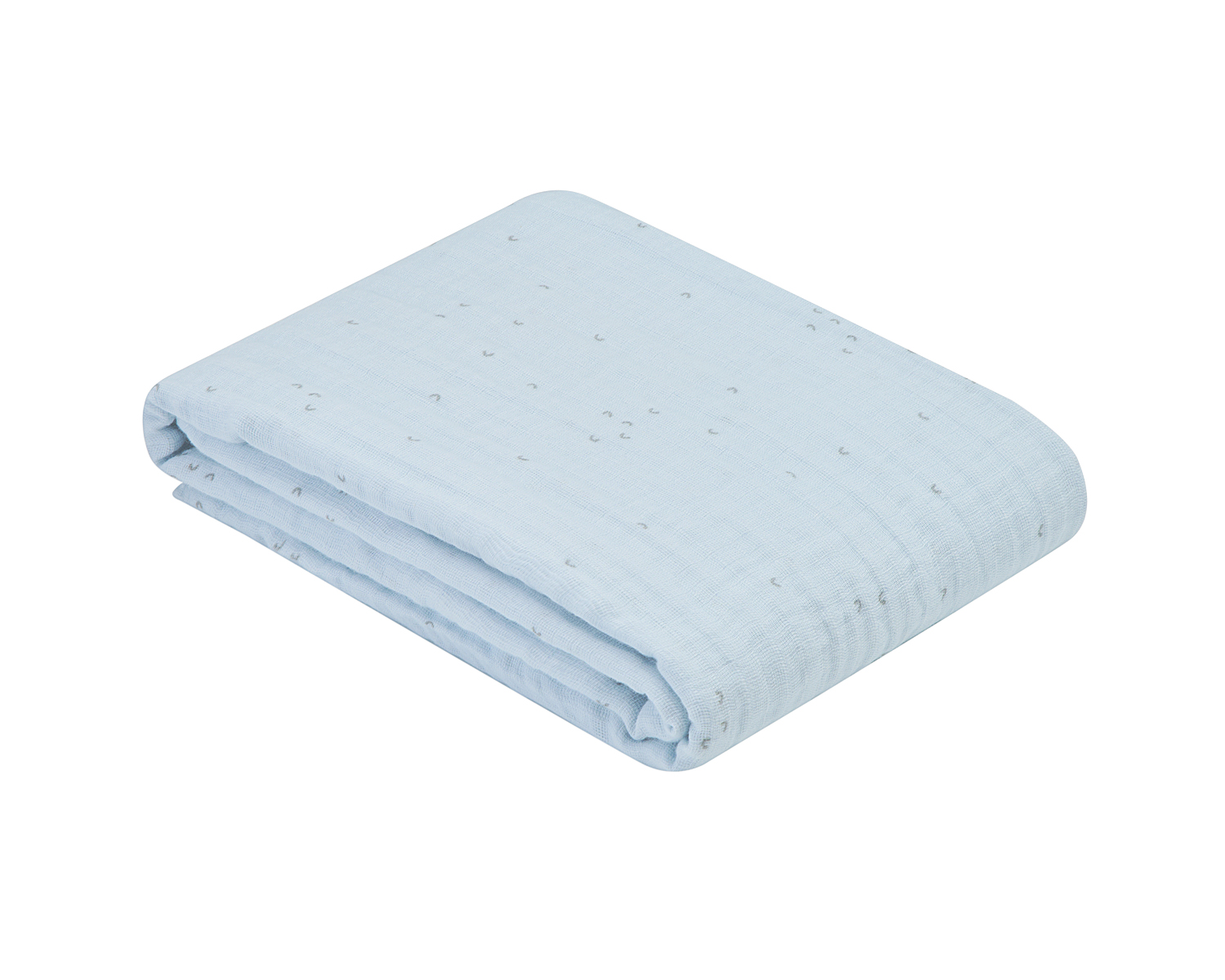 Manta de muselina doble capa 100x100 cm Stripy Friends