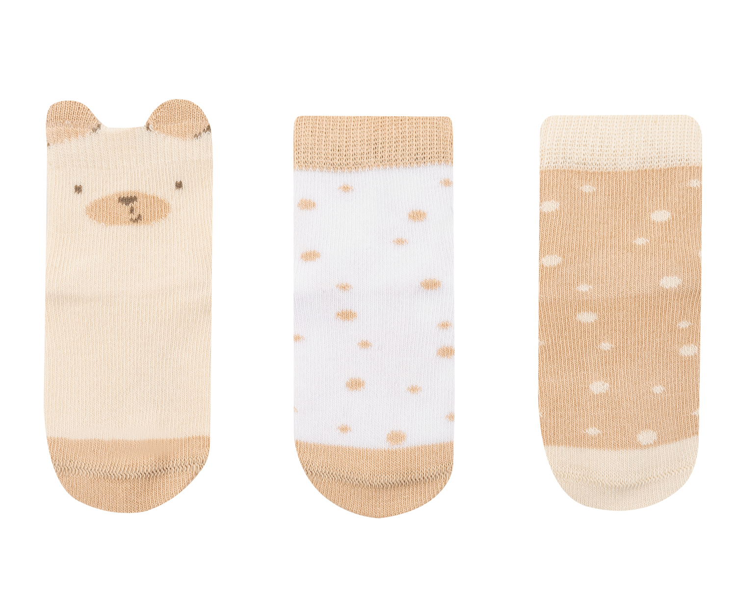 Бебешки чорапи с 3D уши My Teddy 2-3г — снимка 2