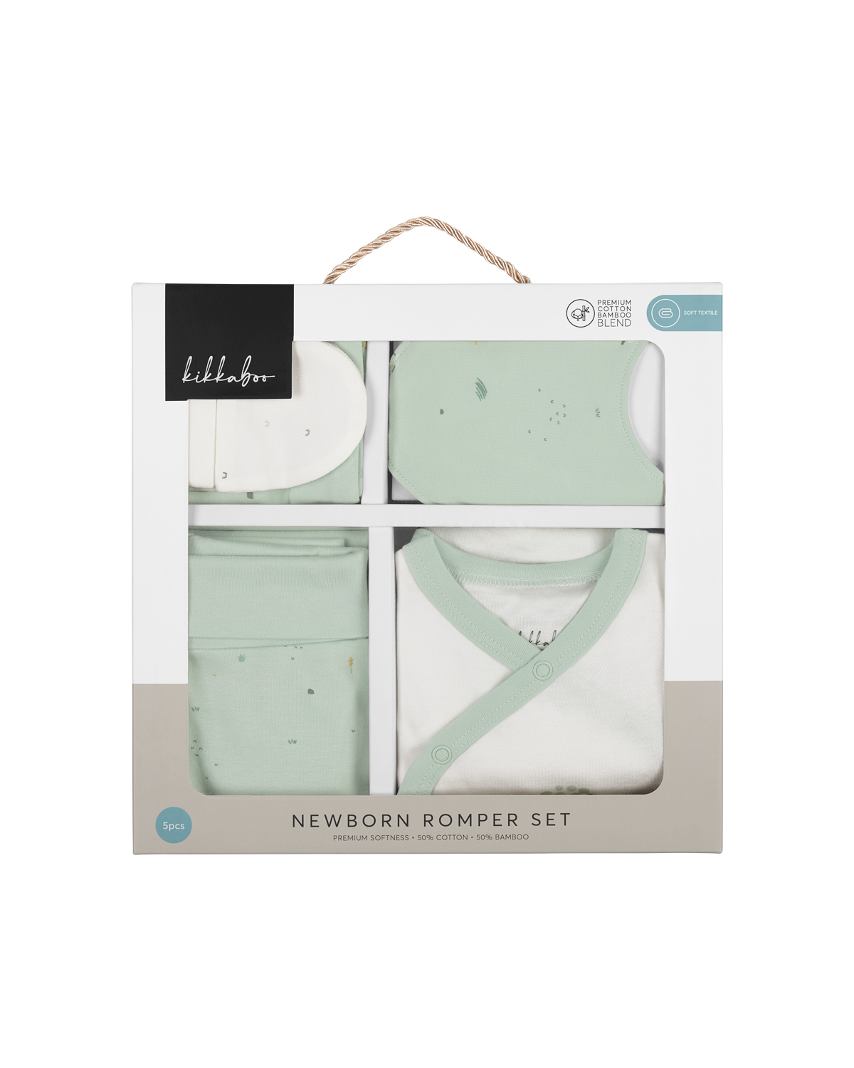 Set de 5 peleles para recién nacido Sleepy Sheep