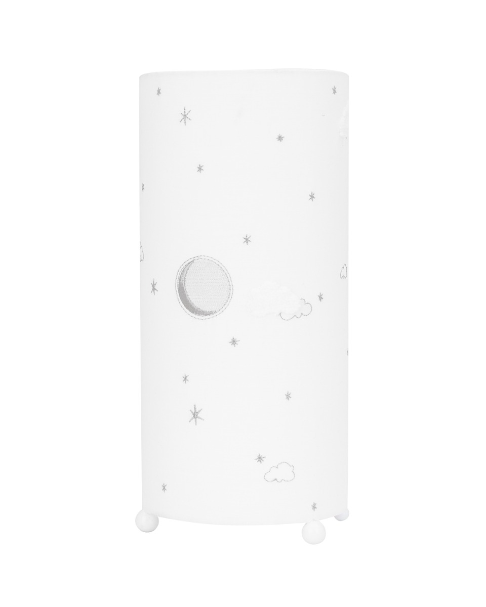 Lámpara infantil con bordado Dream Big Beige