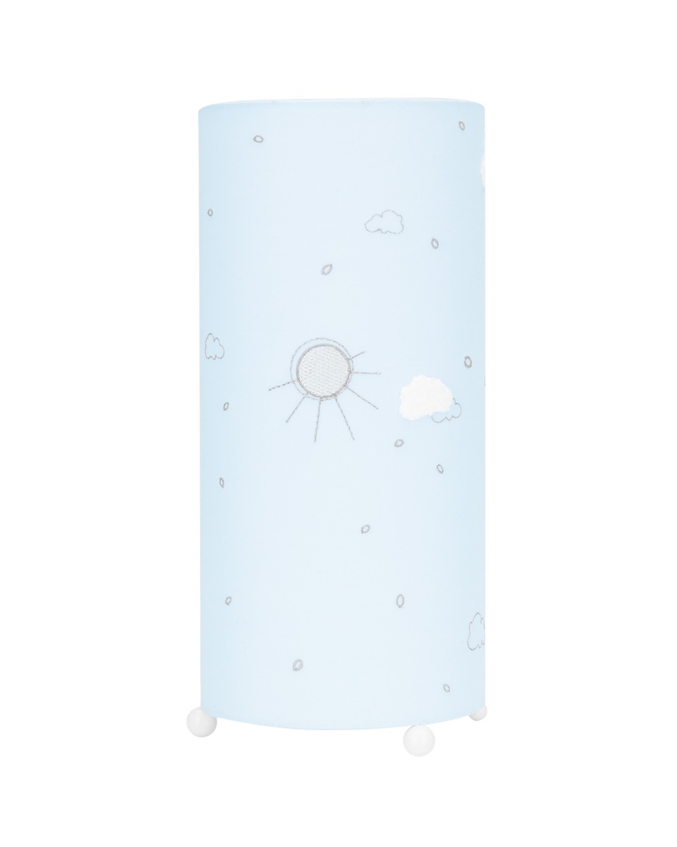 Lámpara infantil con bordado Dream Big Azul