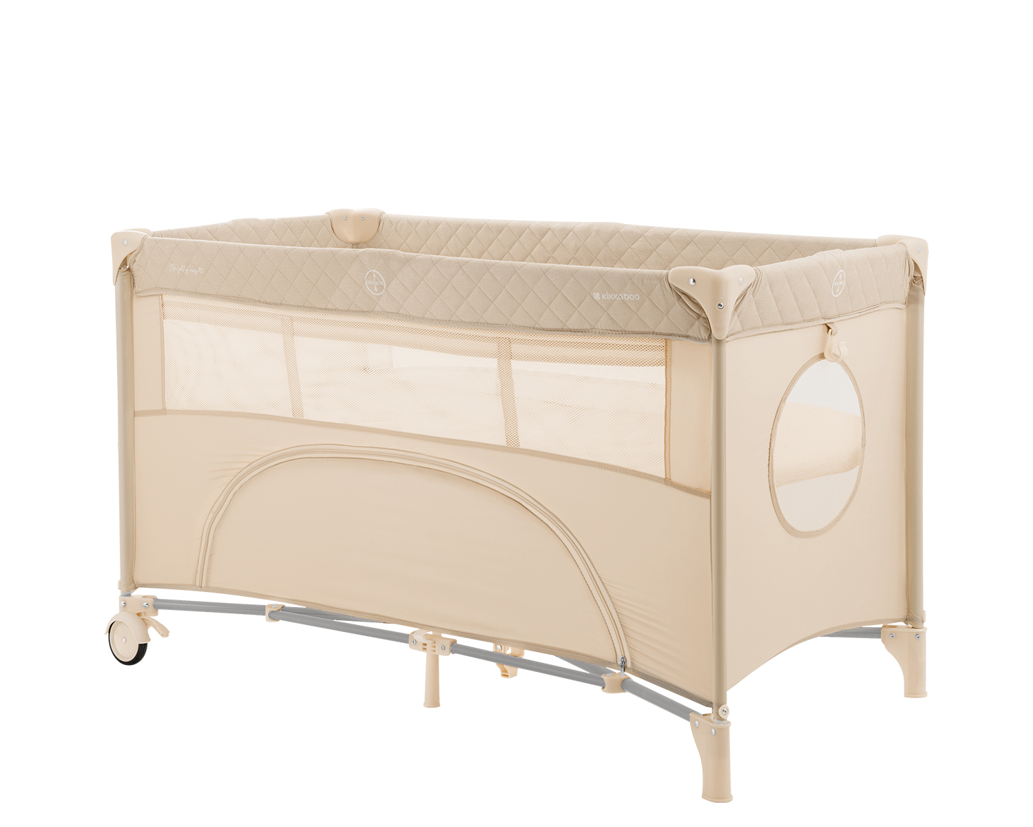 Cuna de viaje 2 niveles Nighty Night Beige