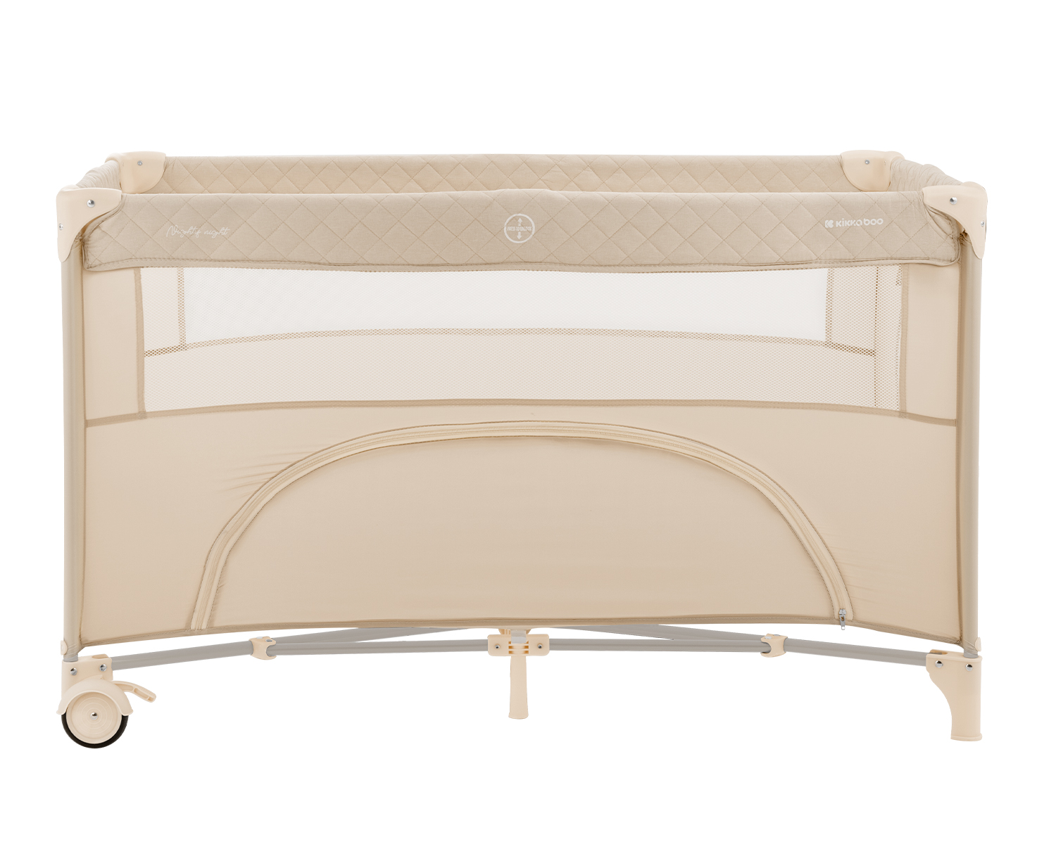 Cuna de viaje 2 niveles Nighty Night Beige