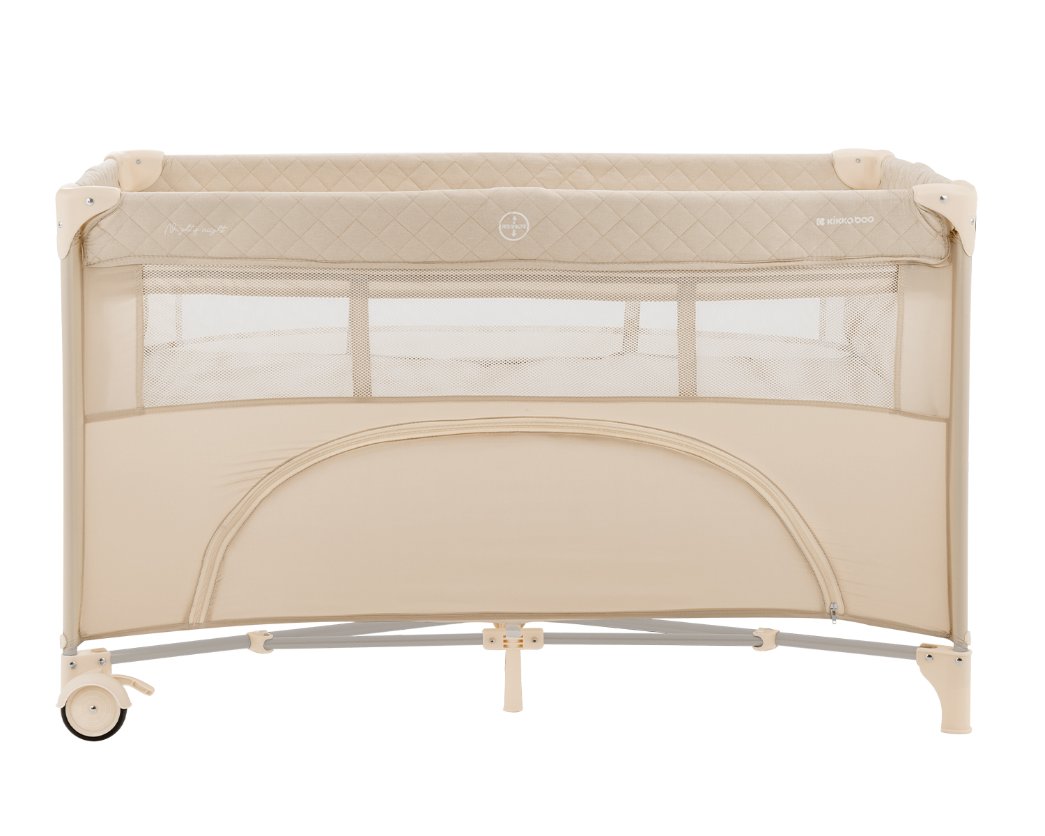 Cuna de viaje 2 niveles Nighty Night Beige