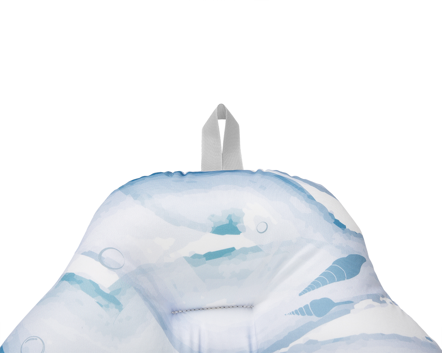 Soporte suave de baño Nubo Sea shell Azul