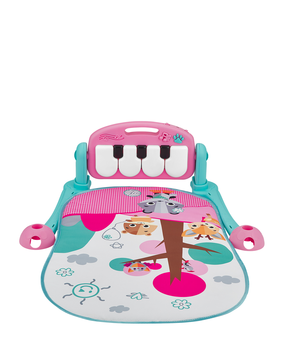 Alfombra de juego Piano Pink Forest