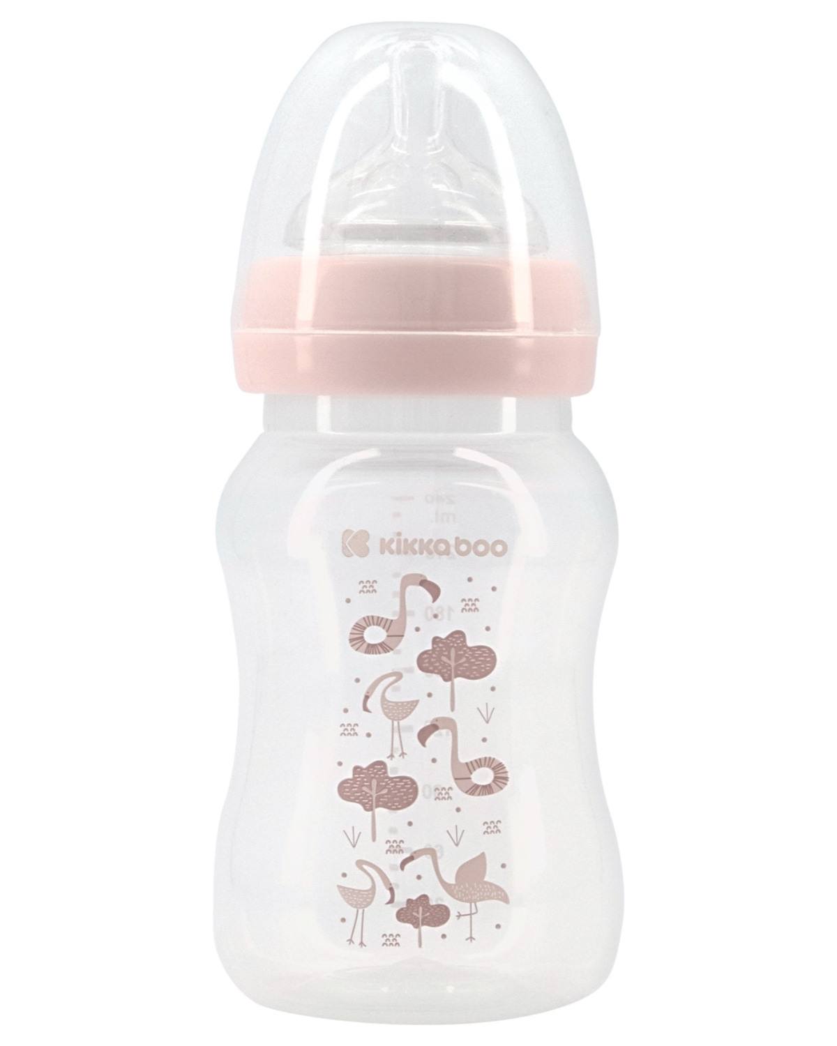 Biberón PP 240ml Flamingo Rosa