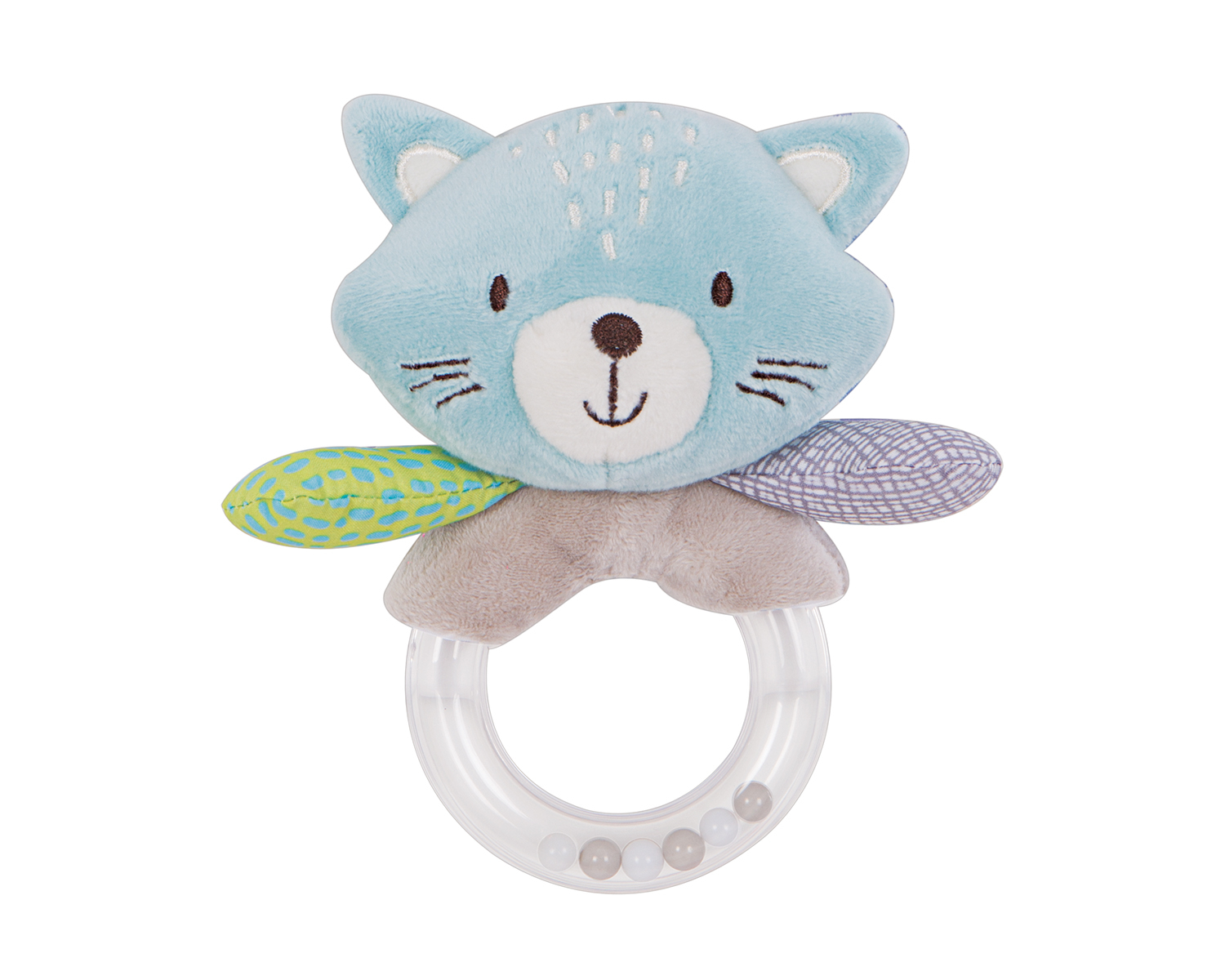Sonajero de peluche Kit the Cat