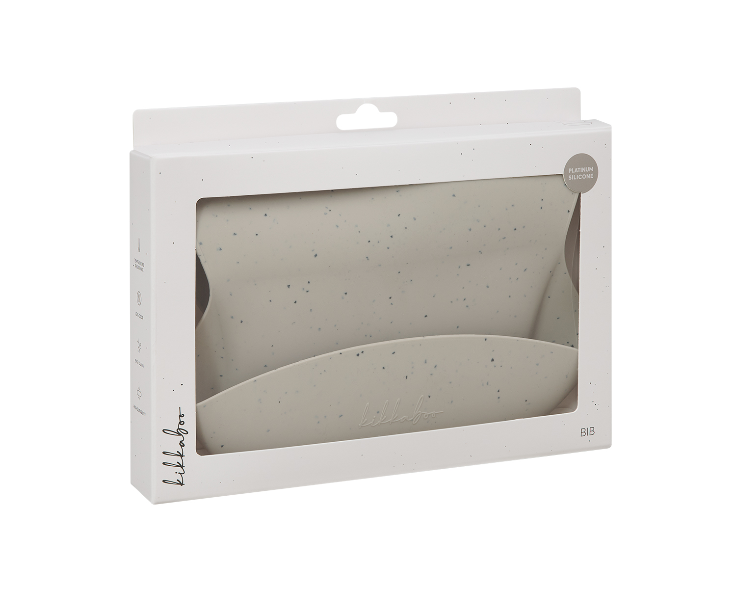 Bib Platinum Silicone Sand