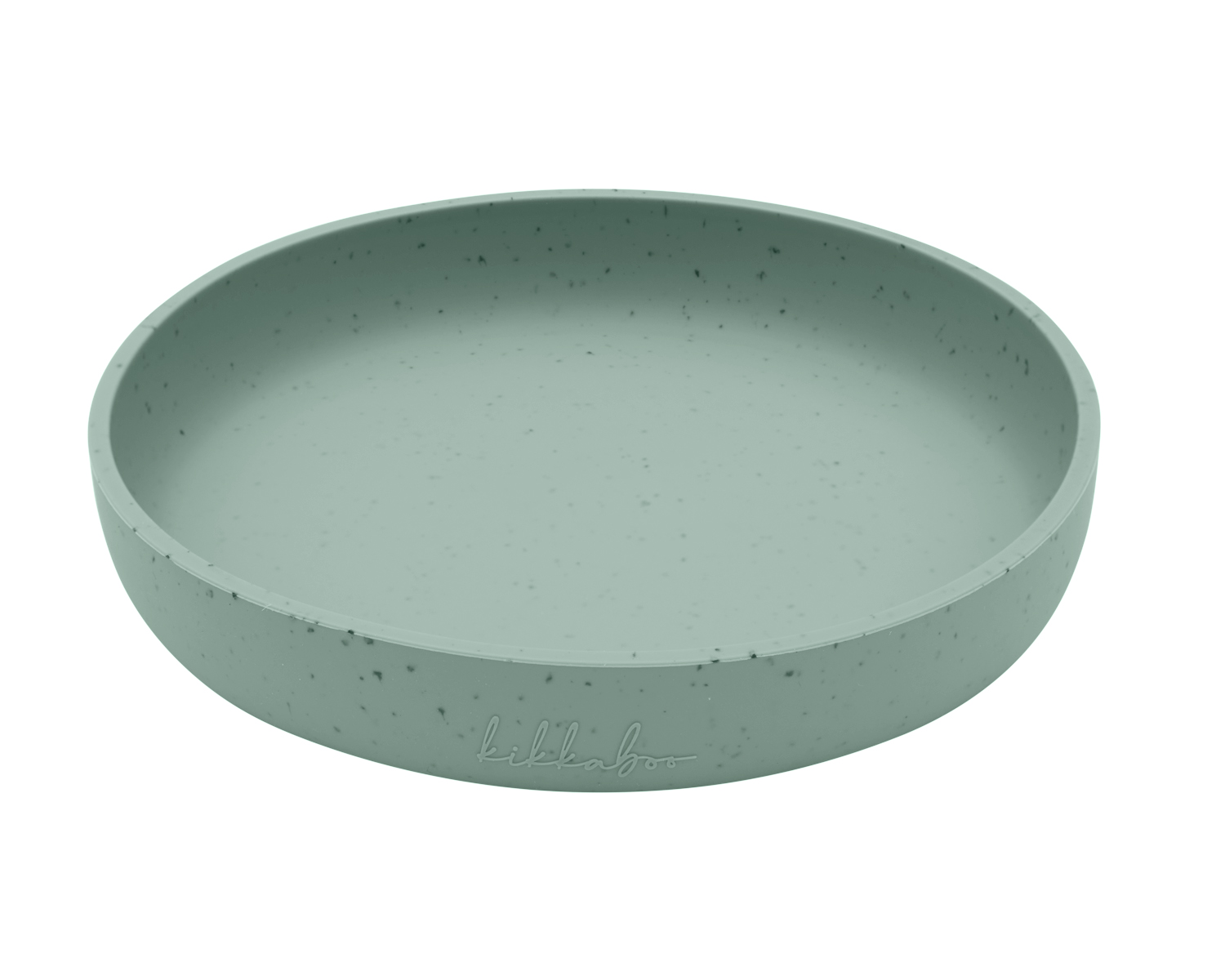 Plate Platinum Silicone Sage