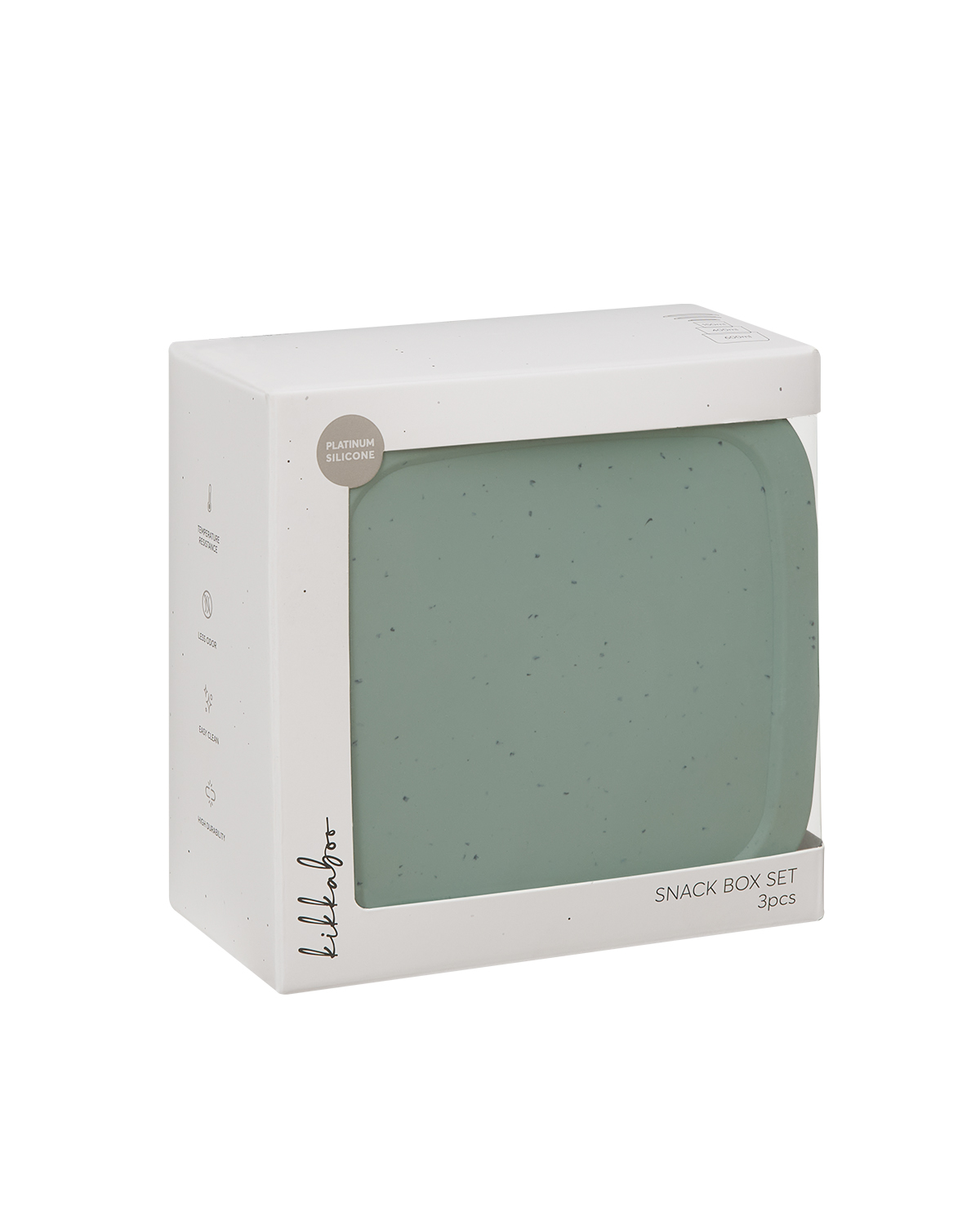 Juego de fiambreras 3 uds Platinum Silicone Sage