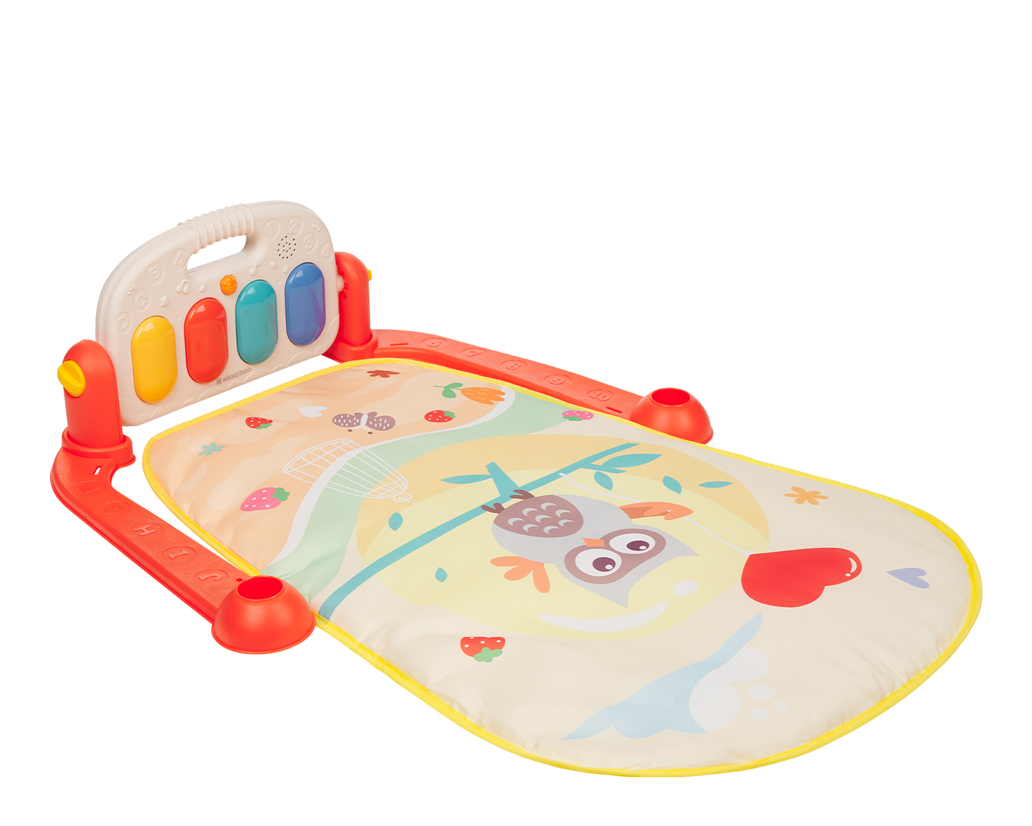 Alfombra de juego Happy Owl Naranja