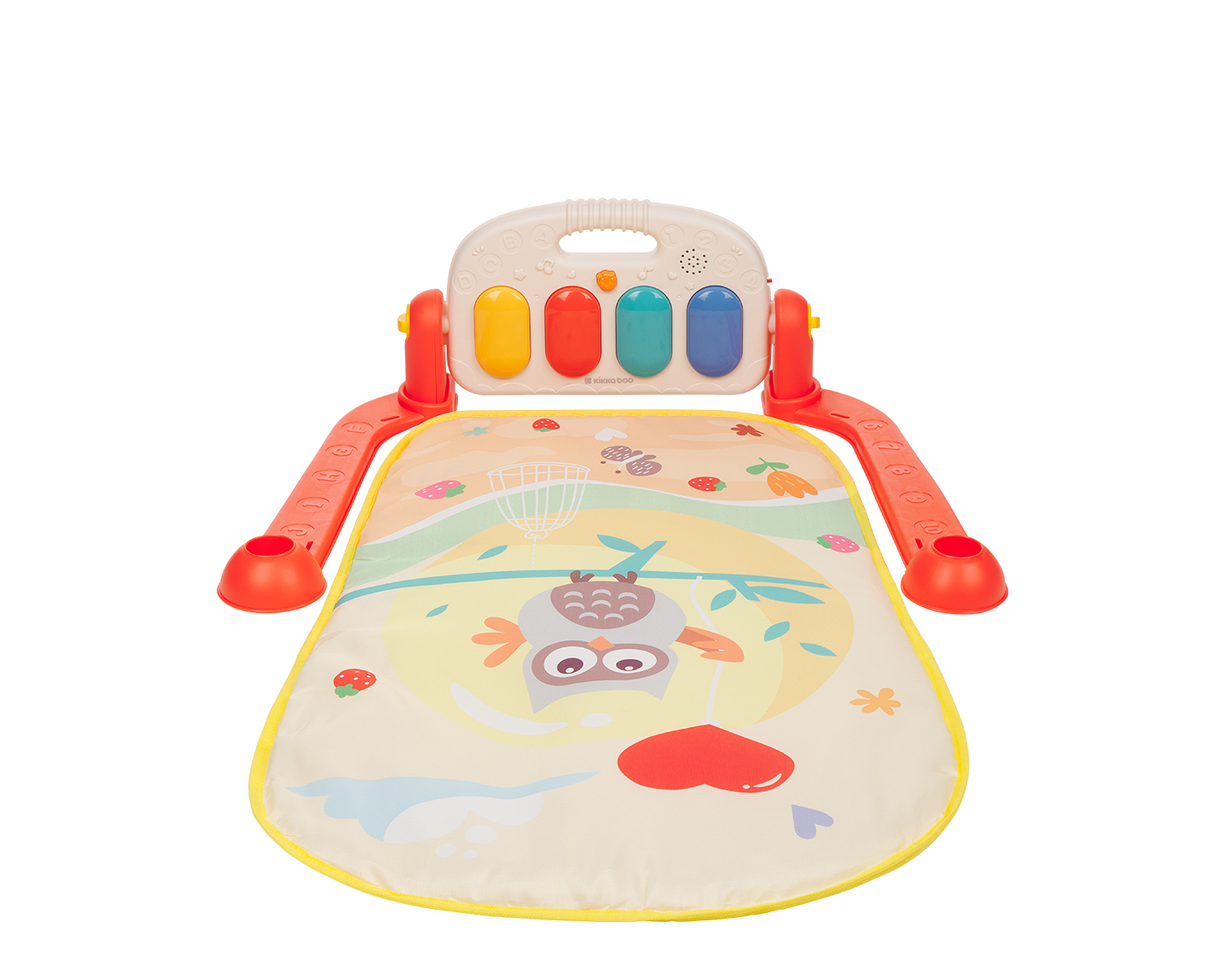 Alfombra de juego Happy Owl Naranja