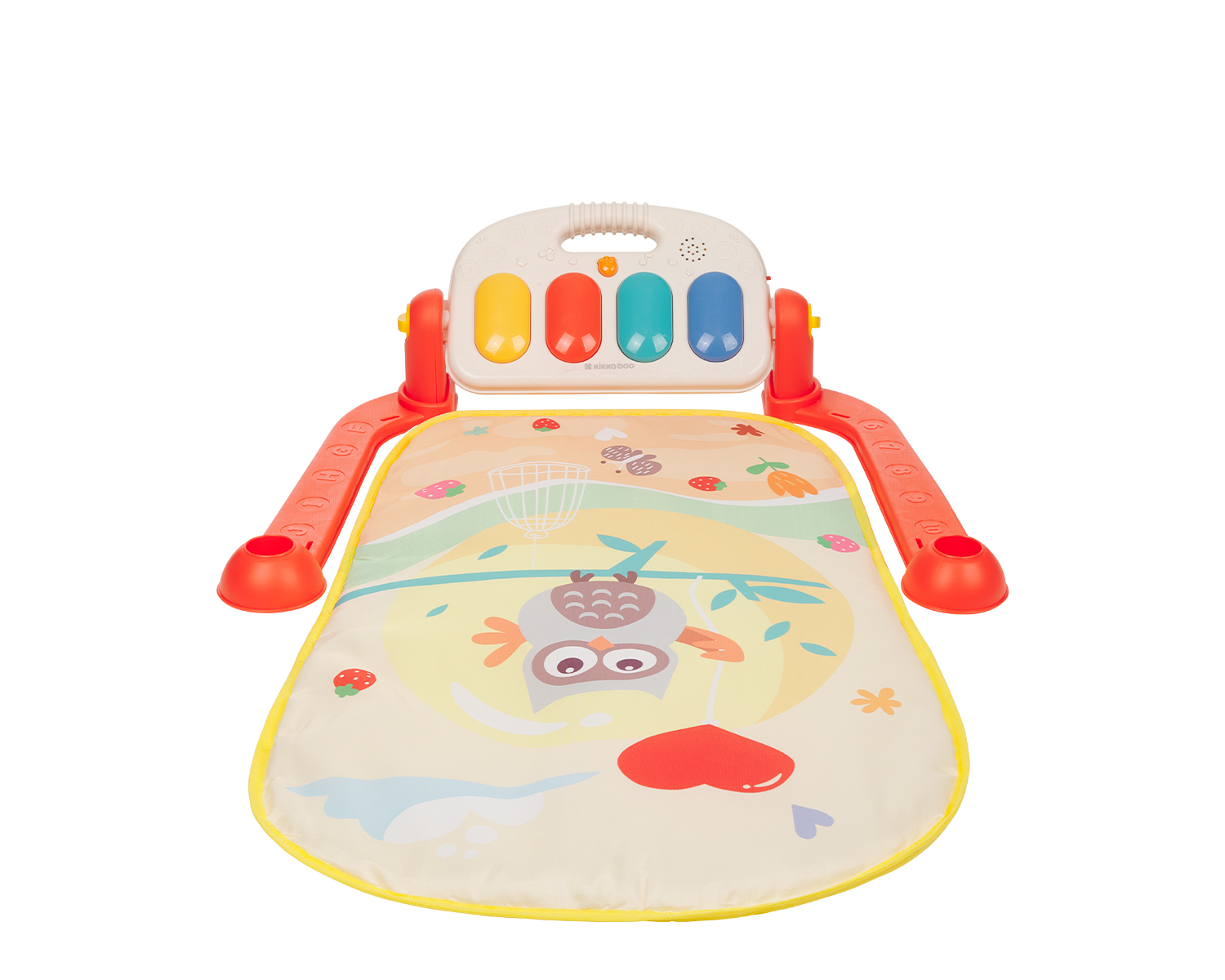 Alfombra de juego Happy Owl Naranja