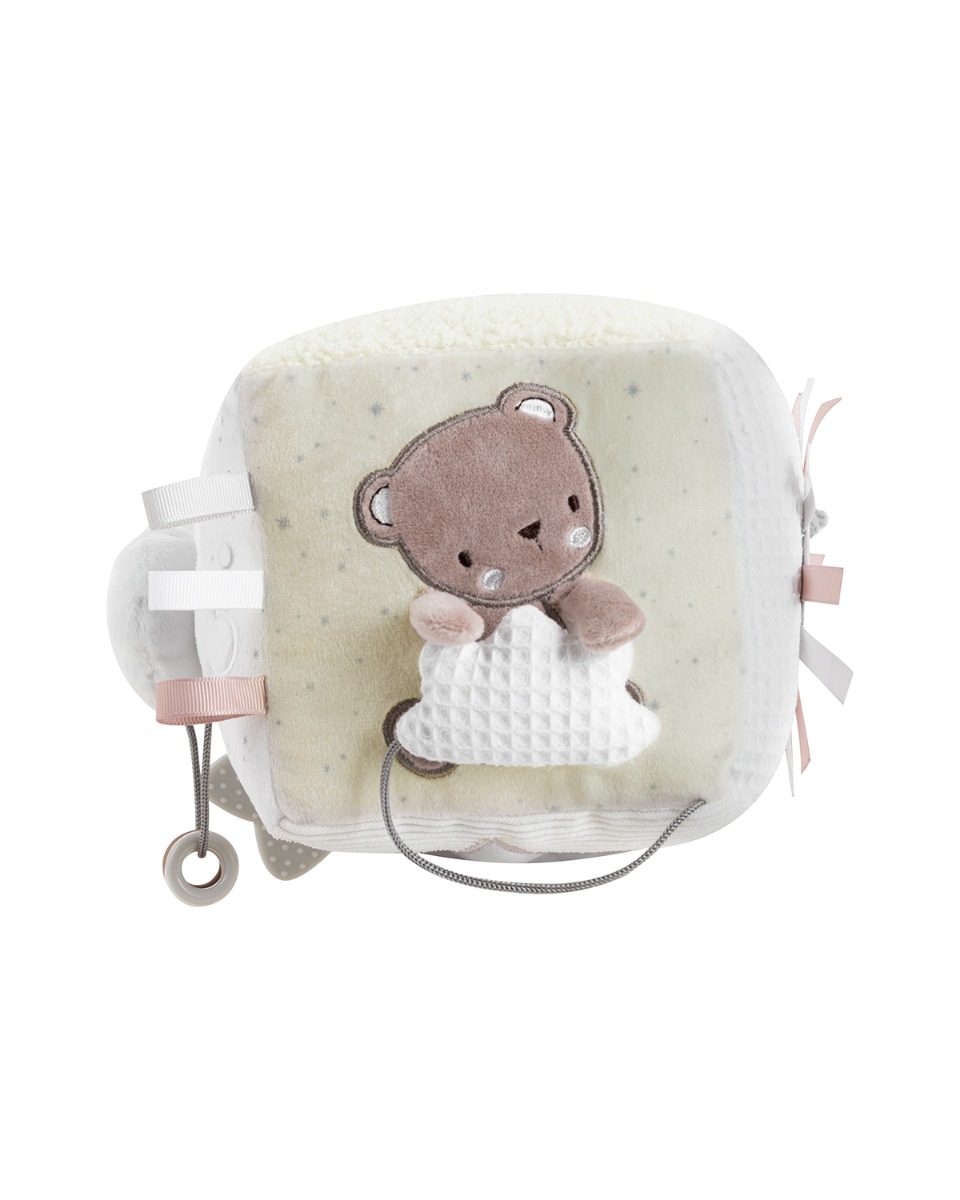 Cubo de peluche Dream Big Beige