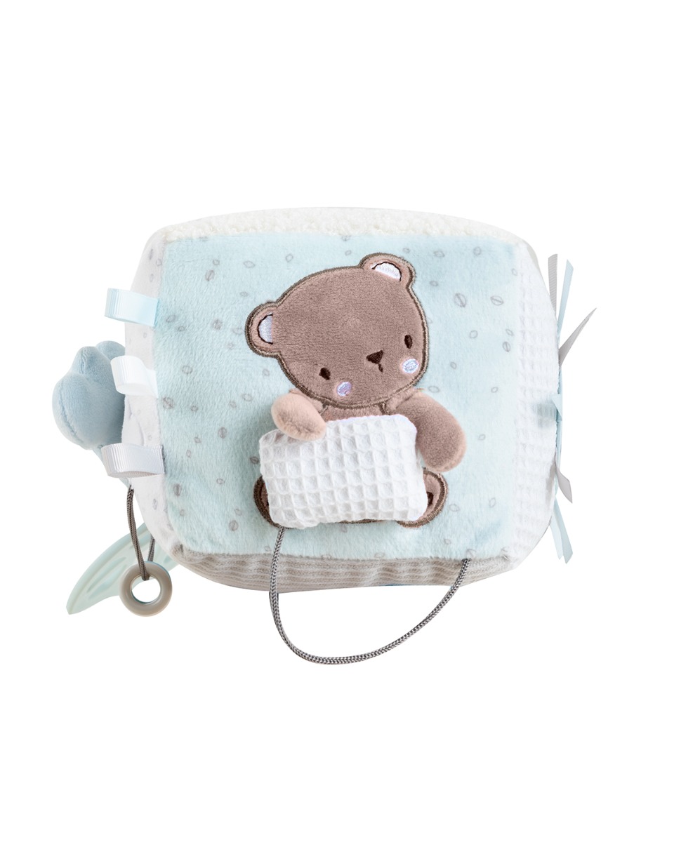 Cubo de peluche Dream Big Azul