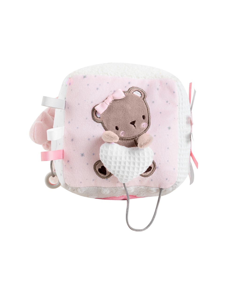 Cubo de peluche Dream Big Rosa