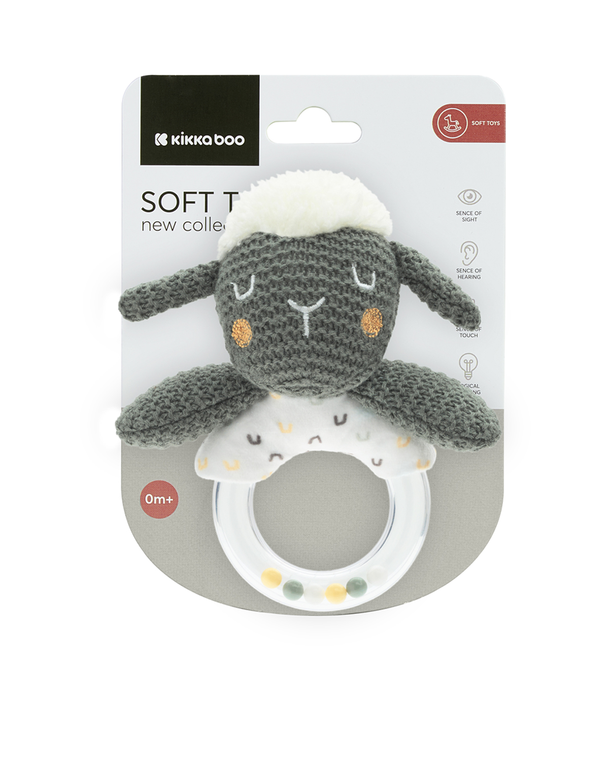 Sonajero de peluche Sleepy Sheep