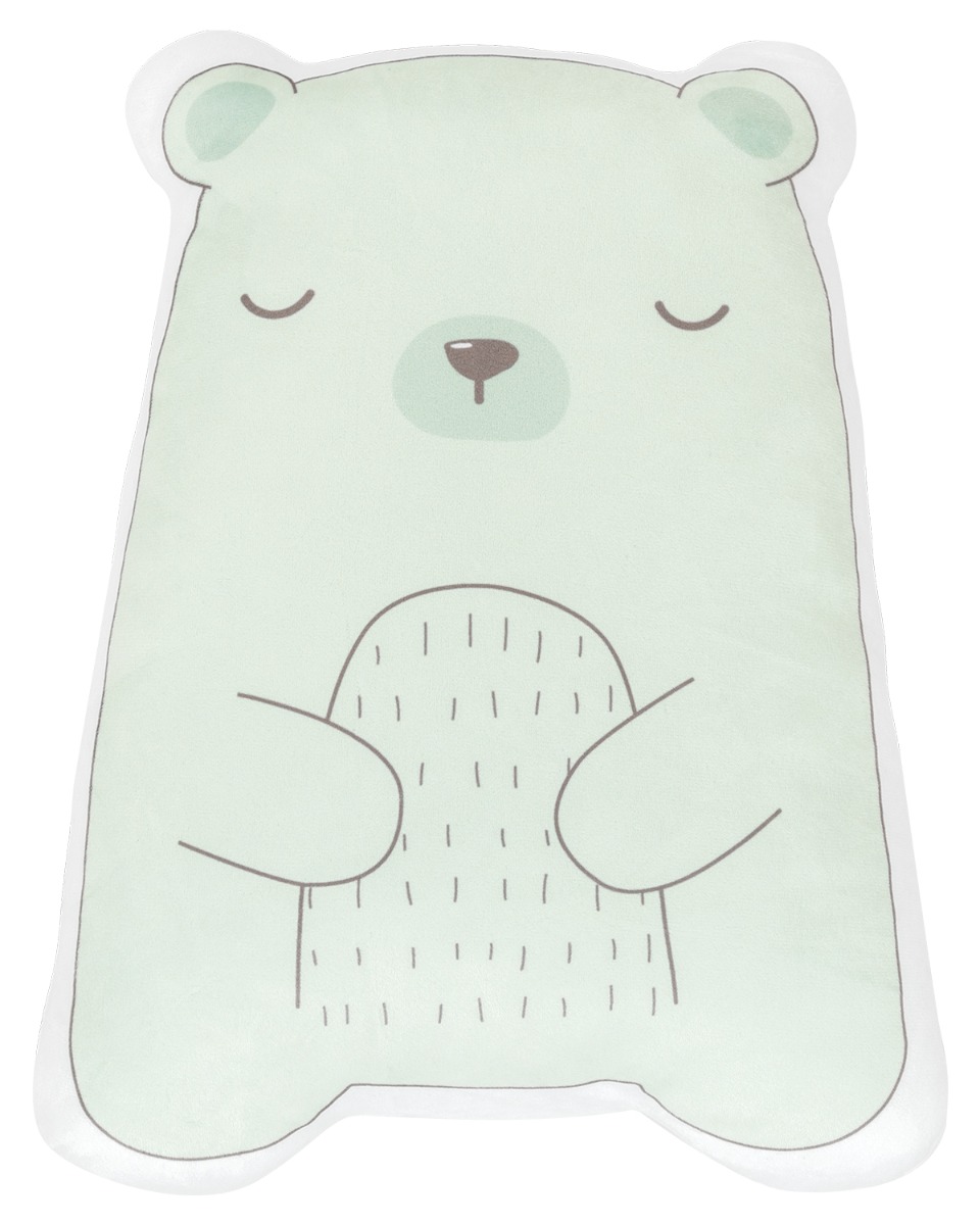 Peluche-cojín Bear with me Menta