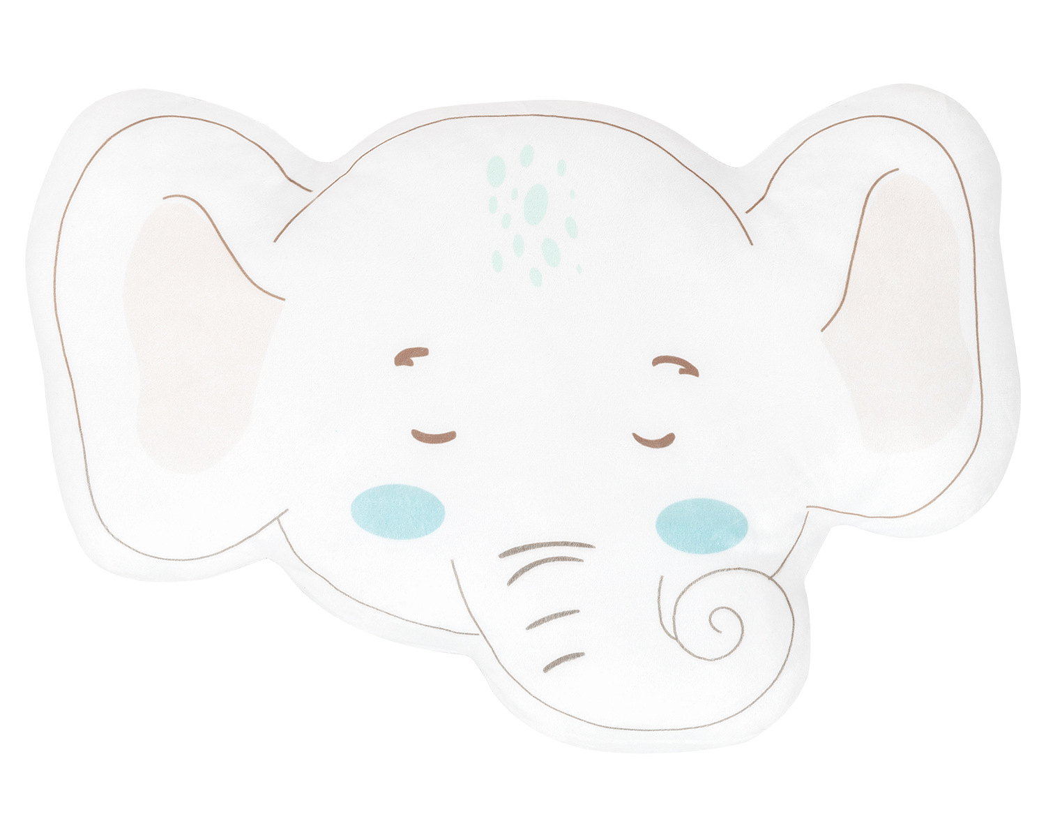 Peluche-cojín Elephant Time