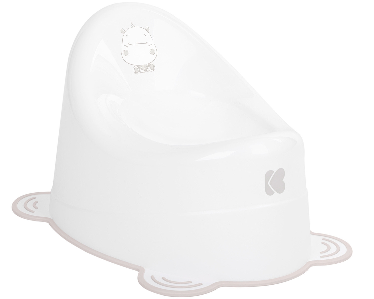 Orinal antideslizante Hippo Beige