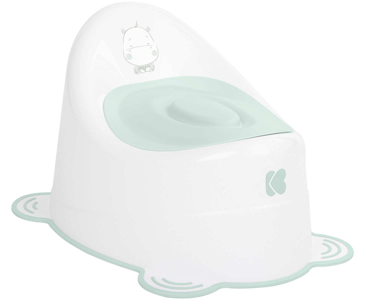 Orinal antideslizante Hippo Menta